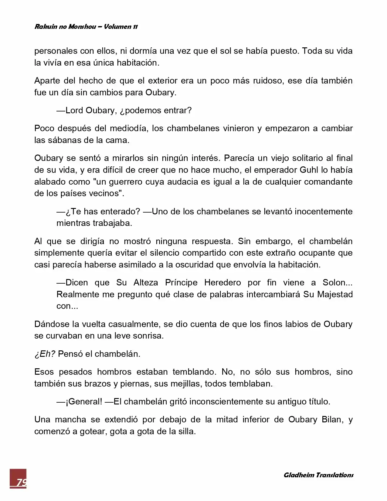 Rakuin No Monshou (Novela) - Capítulo 83 - Página 21 - LectorTMOo