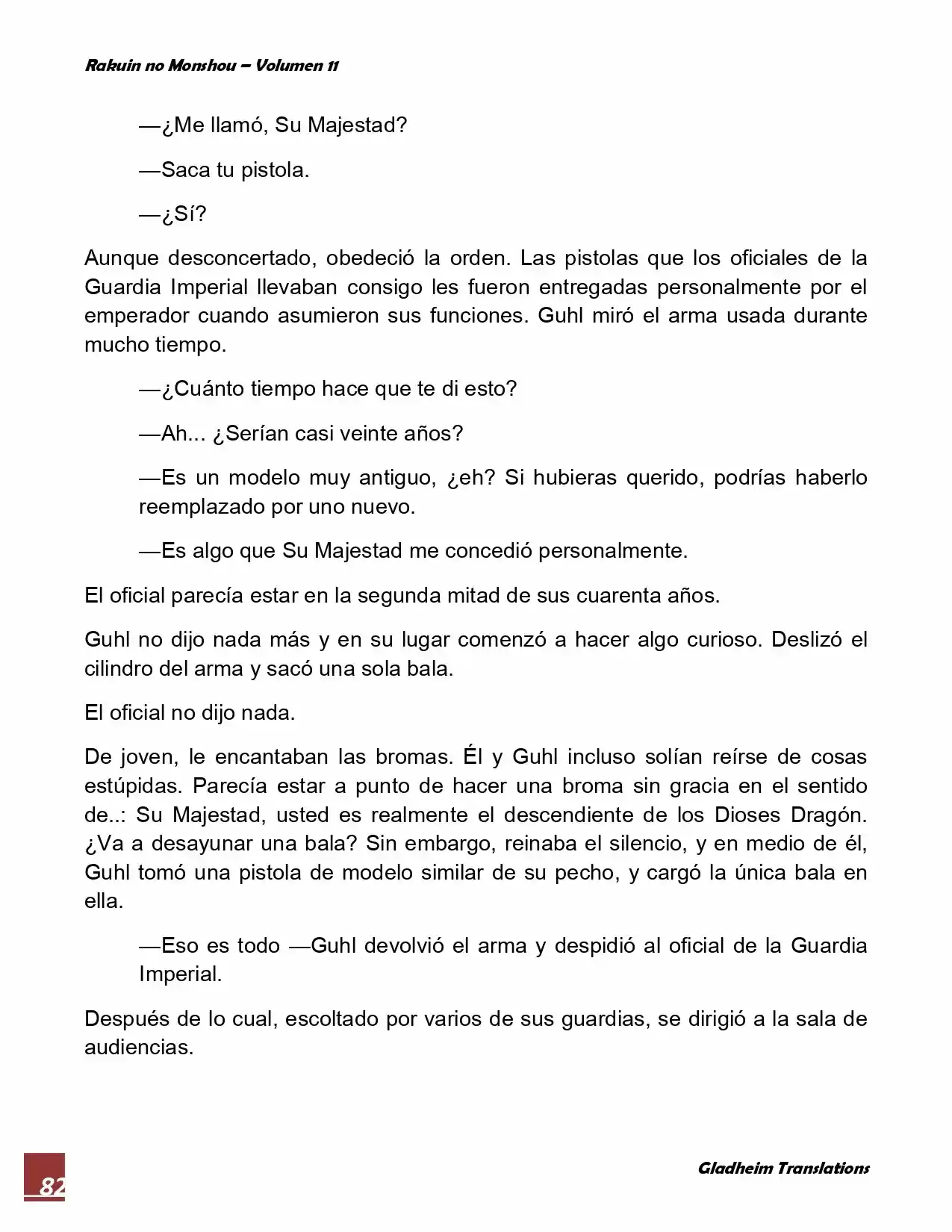 Rakuin No Monshou (Novela) - Capítulo 83 - Página 24 - LectorTMOo