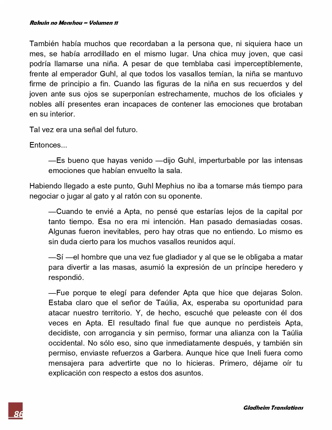 Rakuin No Monshou (Novela) - Capítulo 83 - Página 28 - LectorTMOo