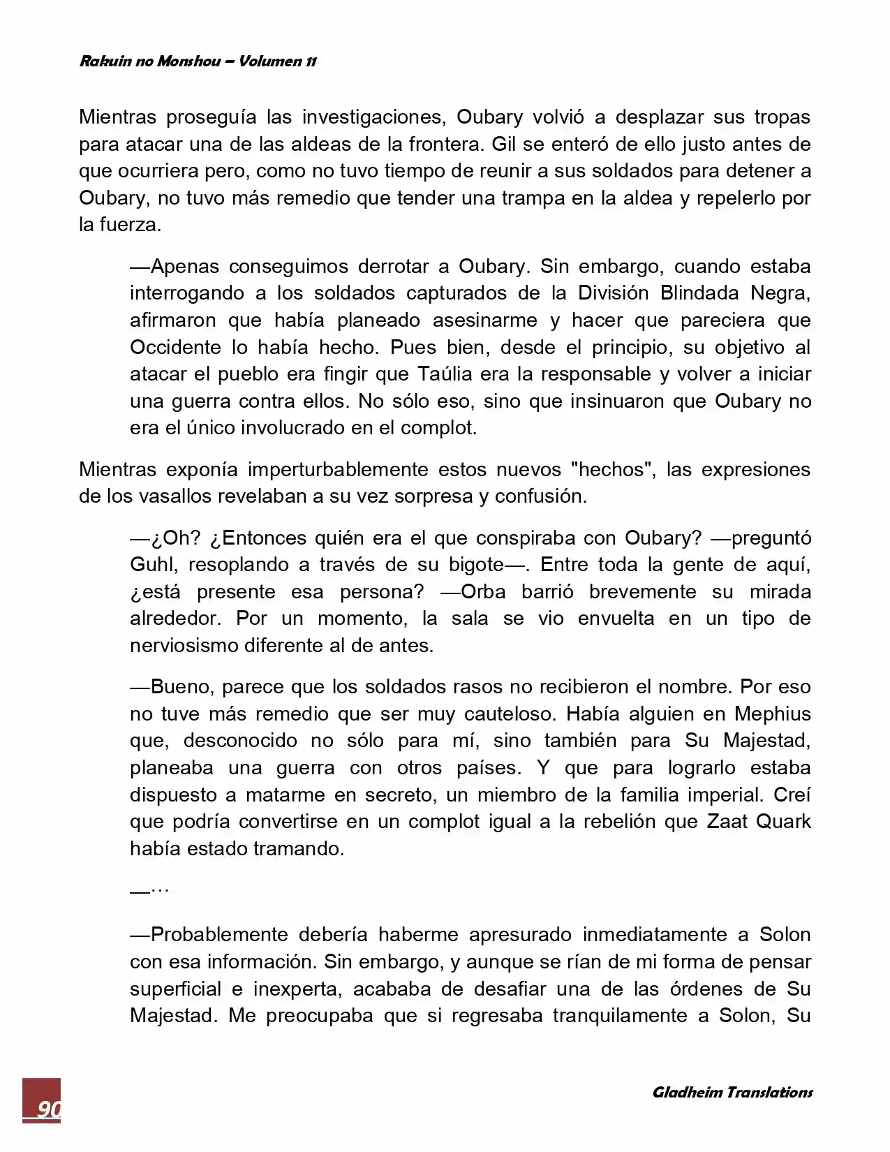 Rakuin No Monshou (Novela) - Capítulo 83 - Página 32 - LectorTMOo