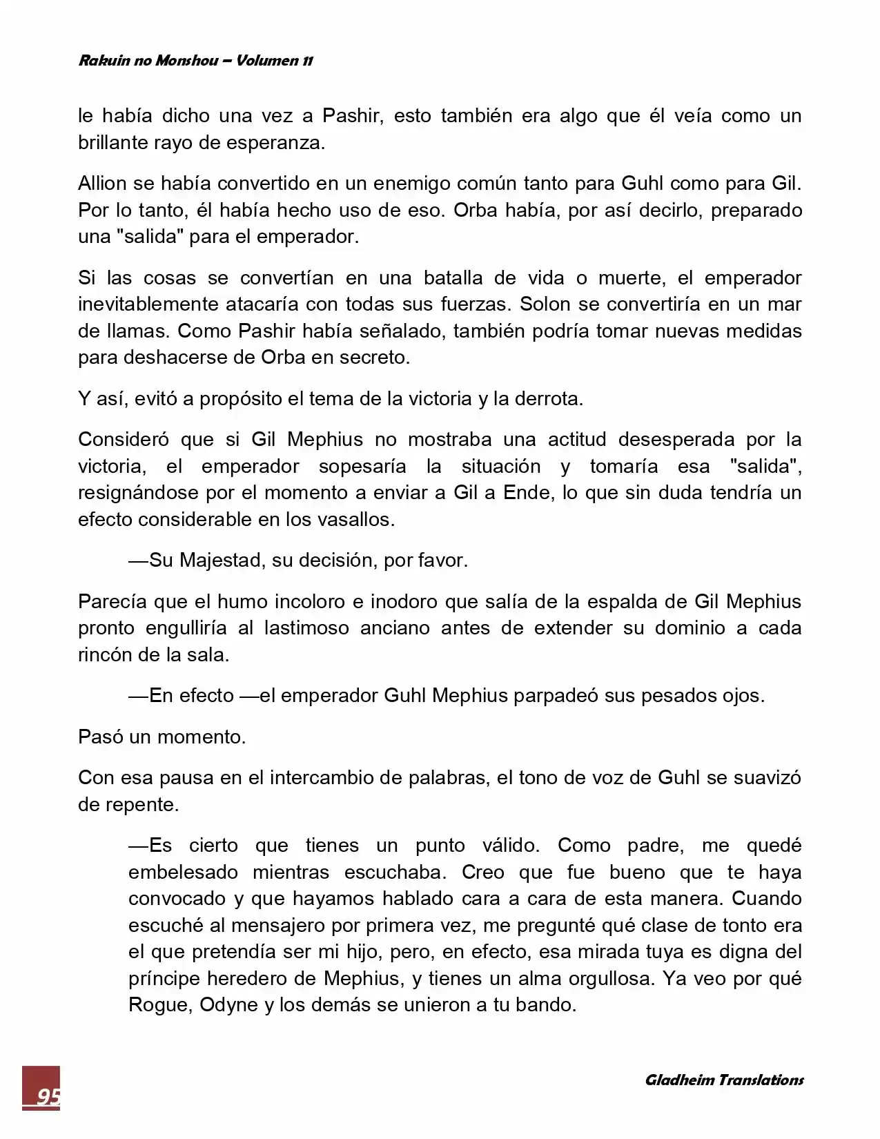 Rakuin No Monshou (Novela) - Capítulo 83 - Página 37 - LectorTMOo