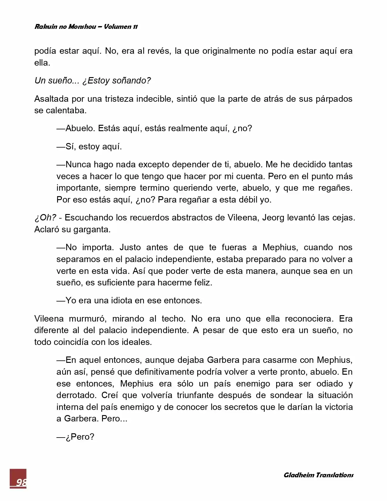 Rakuin No Monshou (Novela) - Capítulo 84 - Página 2 - LectorTMOo