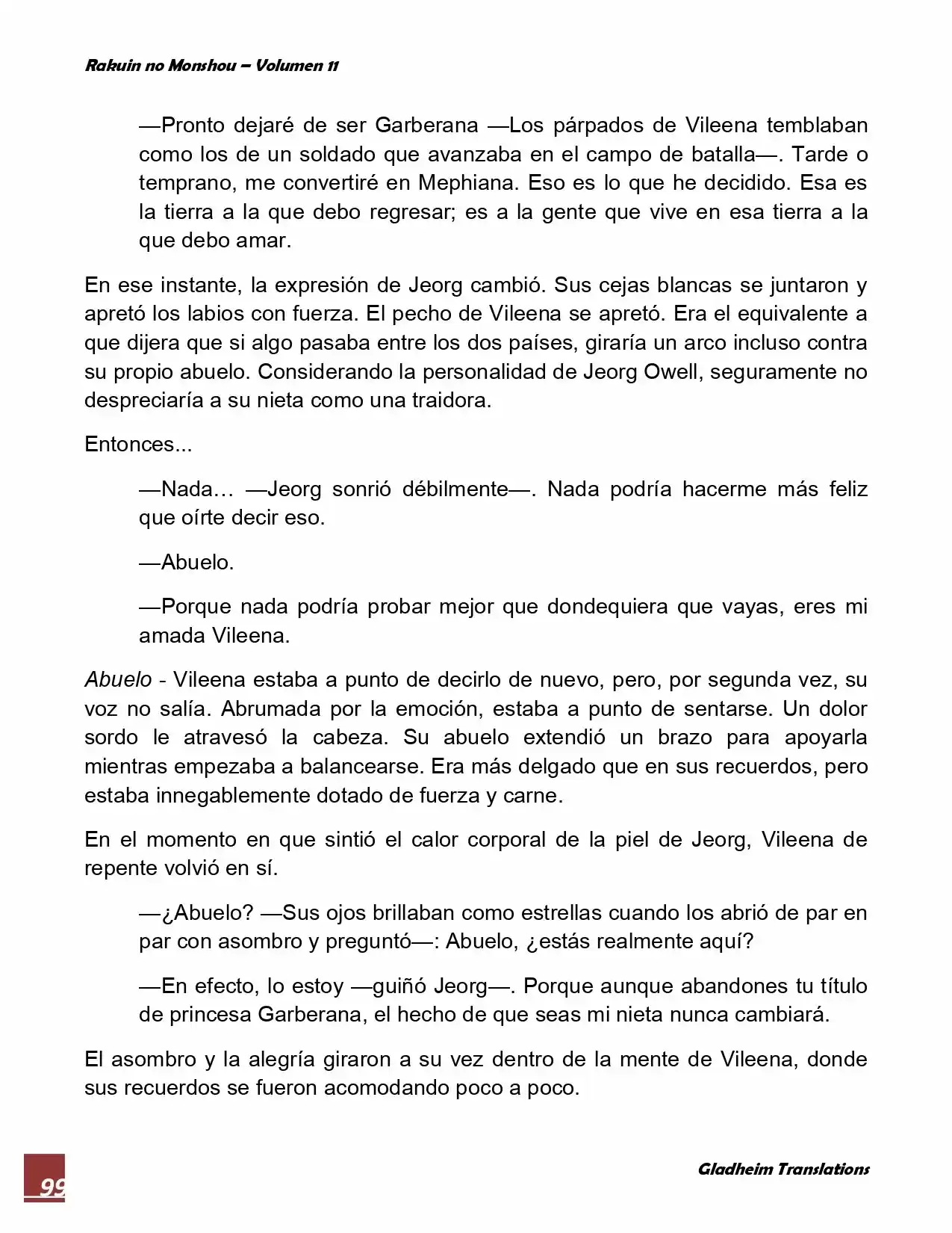 Rakuin No Monshou (Novela) - Capítulo 84 - Página 3 - LectorTMOo