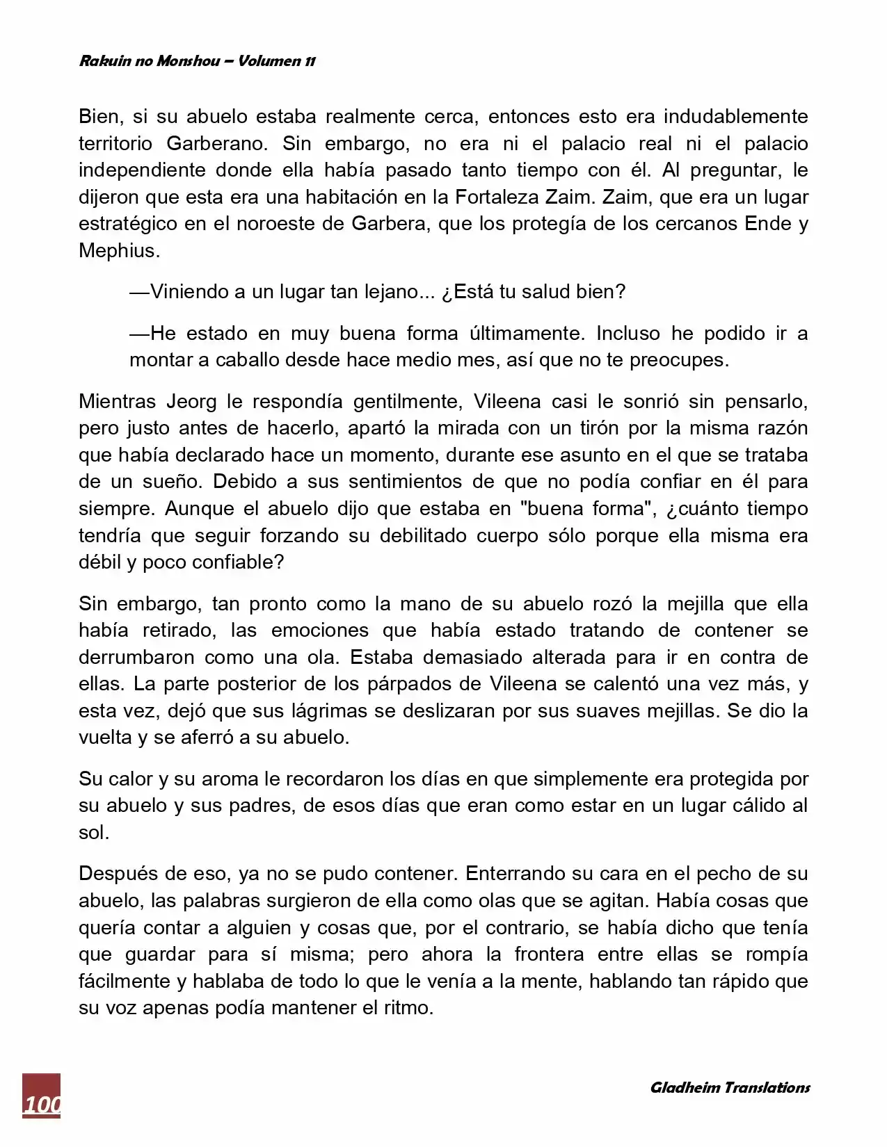 Rakuin No Monshou (Novela) - Capítulo 84 - Página 4 - LectorTMOo