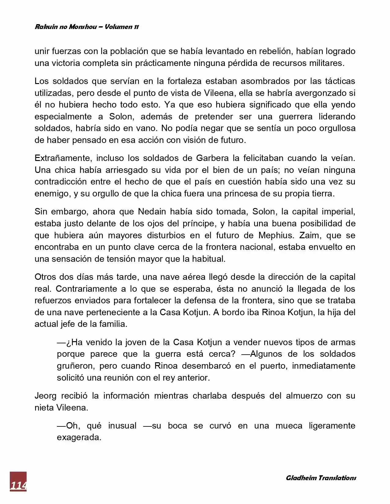 Rakuin No Monshou (Novela) - Capítulo 84 - Página 18 - LectorTMOo