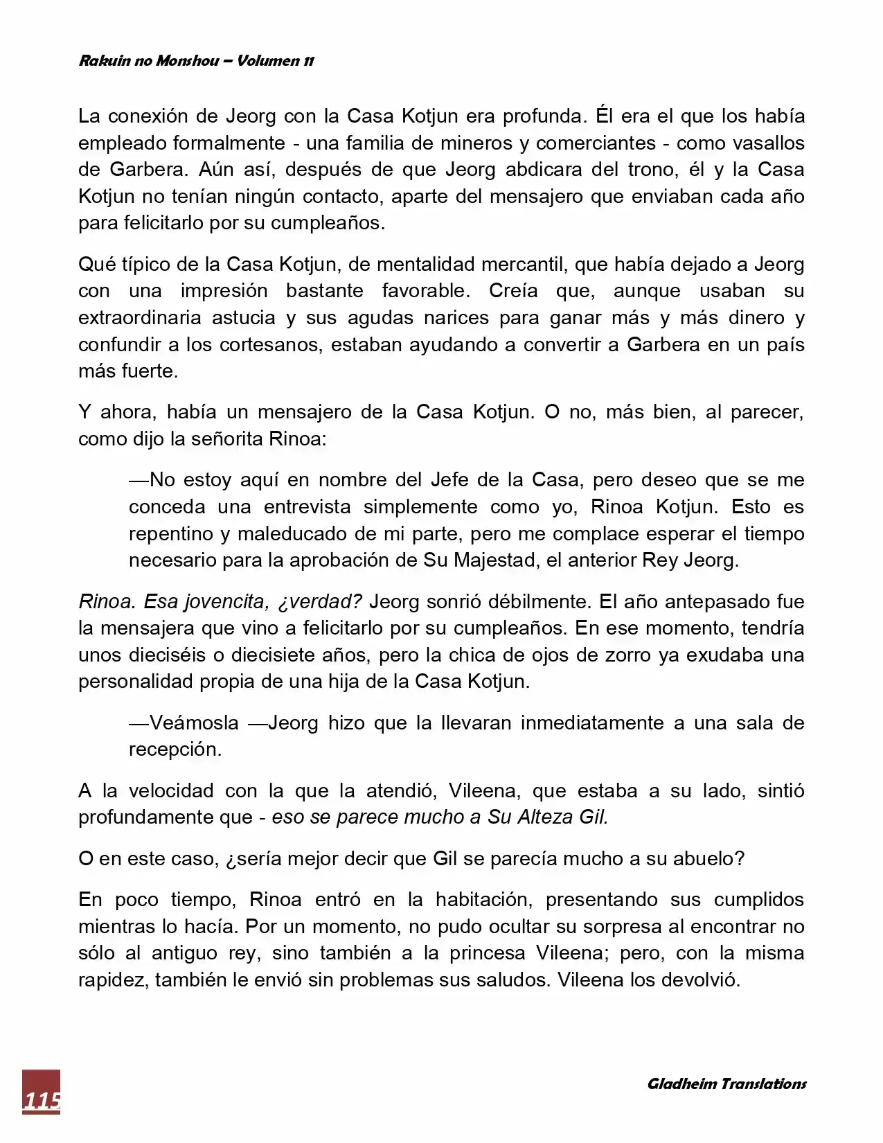 Rakuin No Monshou (Novela) - Capítulo 84 - Página 19 - LectorTMOo