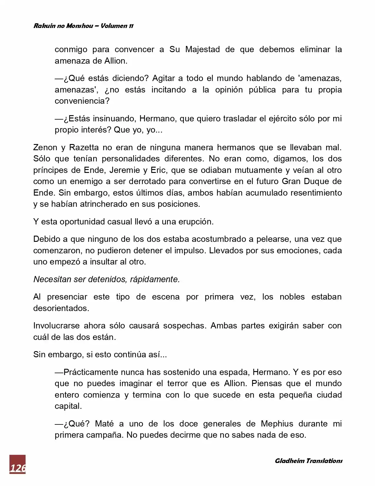 Rakuin No Monshou (Novela) - Capítulo 84 - Página 30 - LectorTMOo