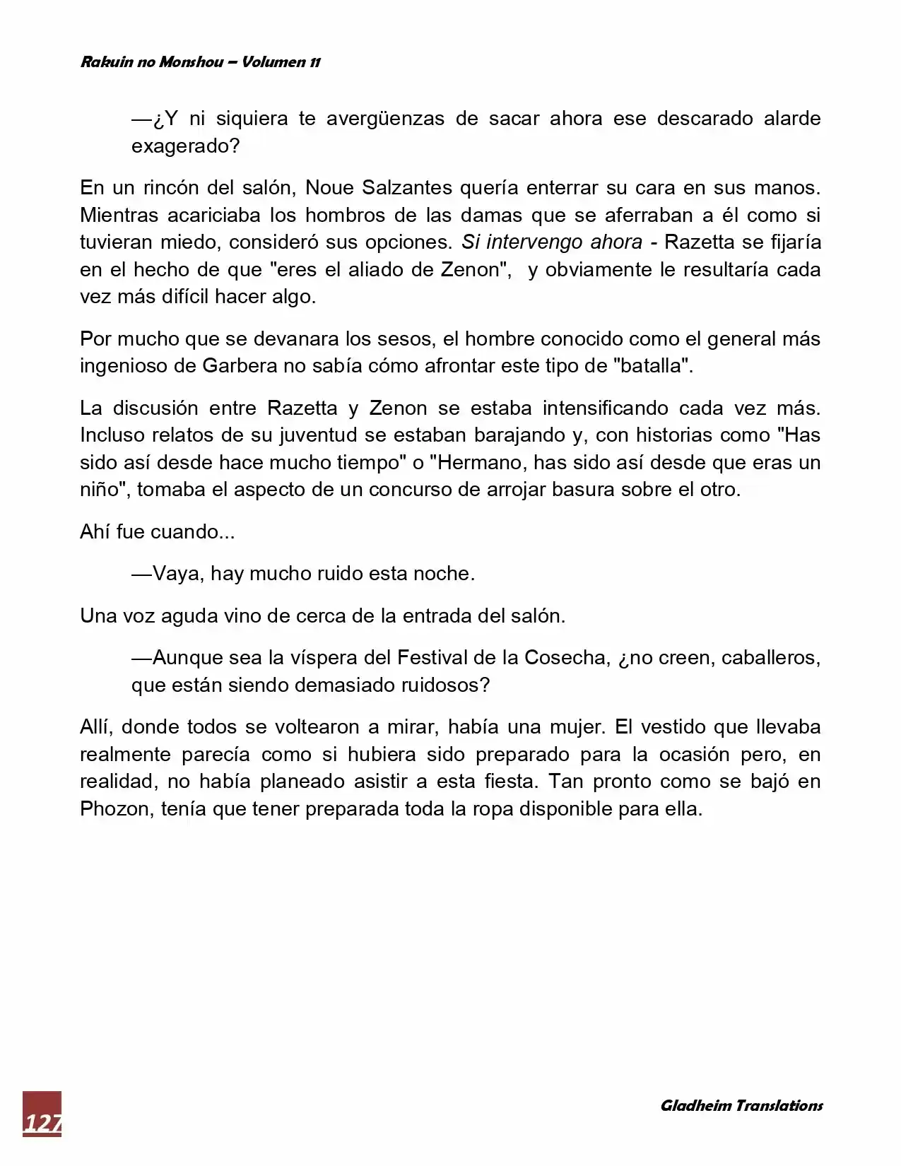Rakuin No Monshou (Novela) - Capítulo 84 - Página 31 - LectorTMOo