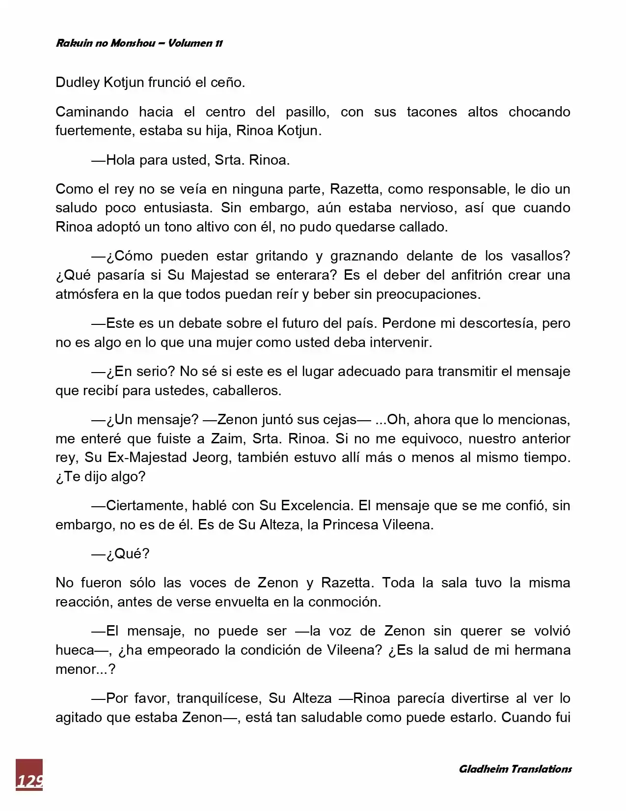 Rakuin No Monshou (Novela) - Capítulo 84 - Página 33 - LectorTMOo