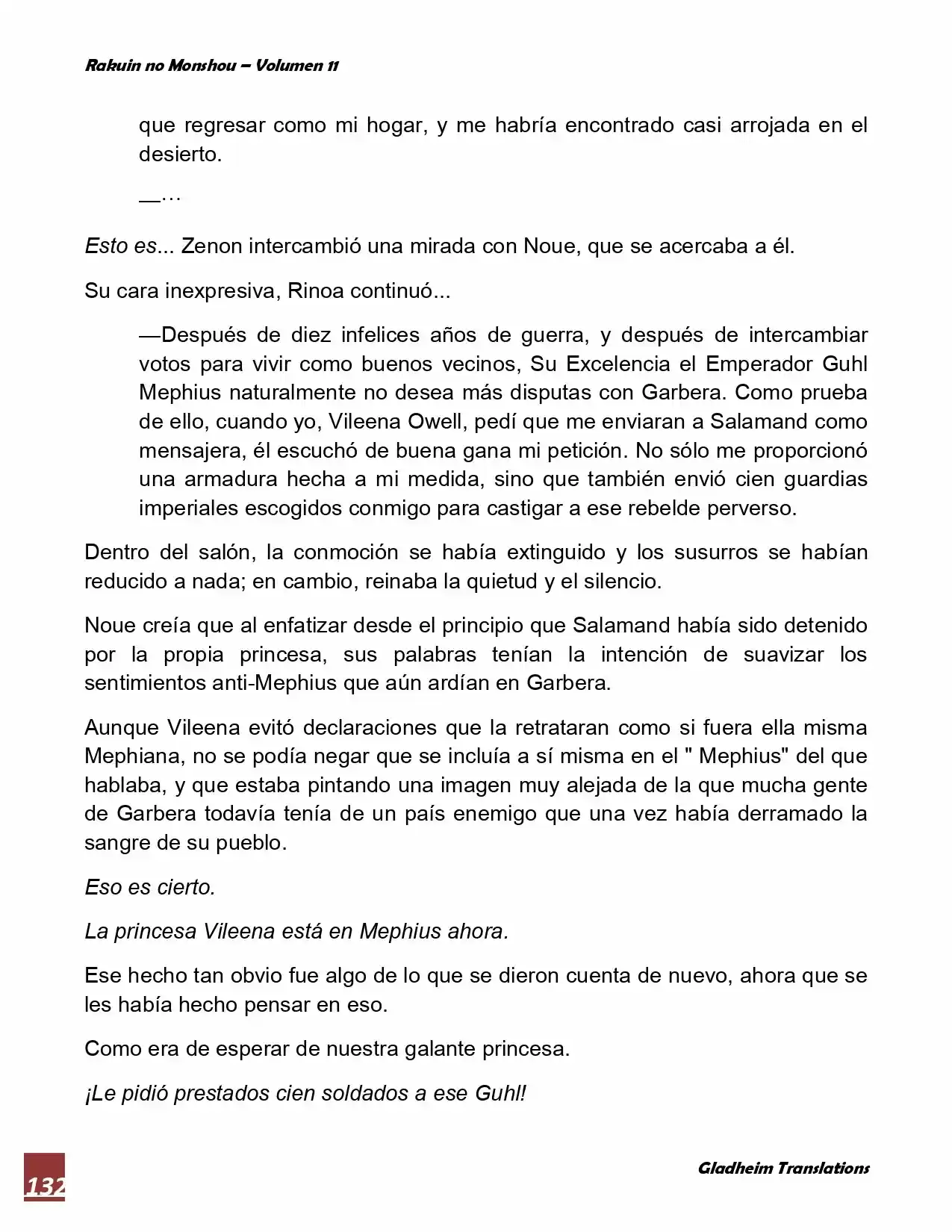 Rakuin No Monshou (Novela) - Capítulo 84 - Página 36 - LectorTMOo