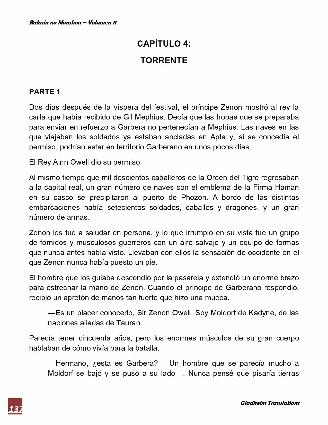 Rakuin No Monshou (Novela) - Capítulo 85 - Página 1 - LectorTMOo