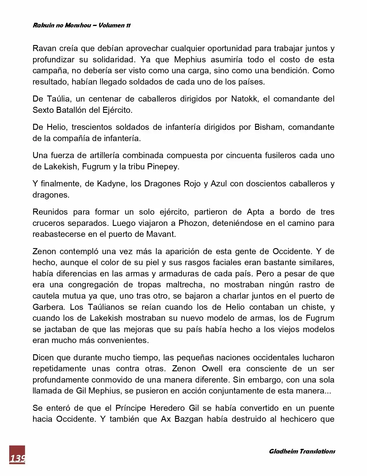 Rakuin No Monshou (Novela) - Capítulo 85 - Página 3 - LectorTMOo