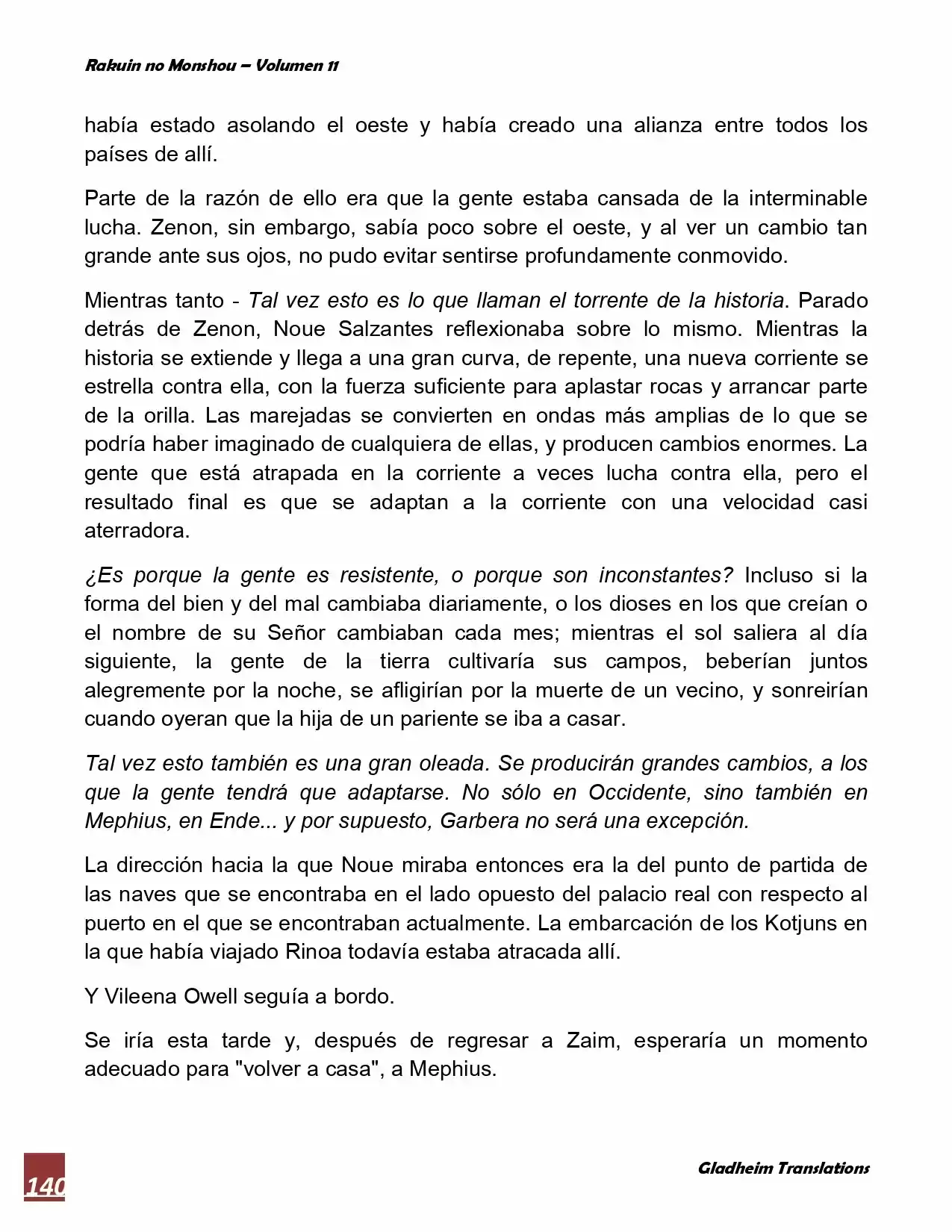 Rakuin No Monshou (Novela) - Capítulo 85 - Página 4 - LectorTMOo