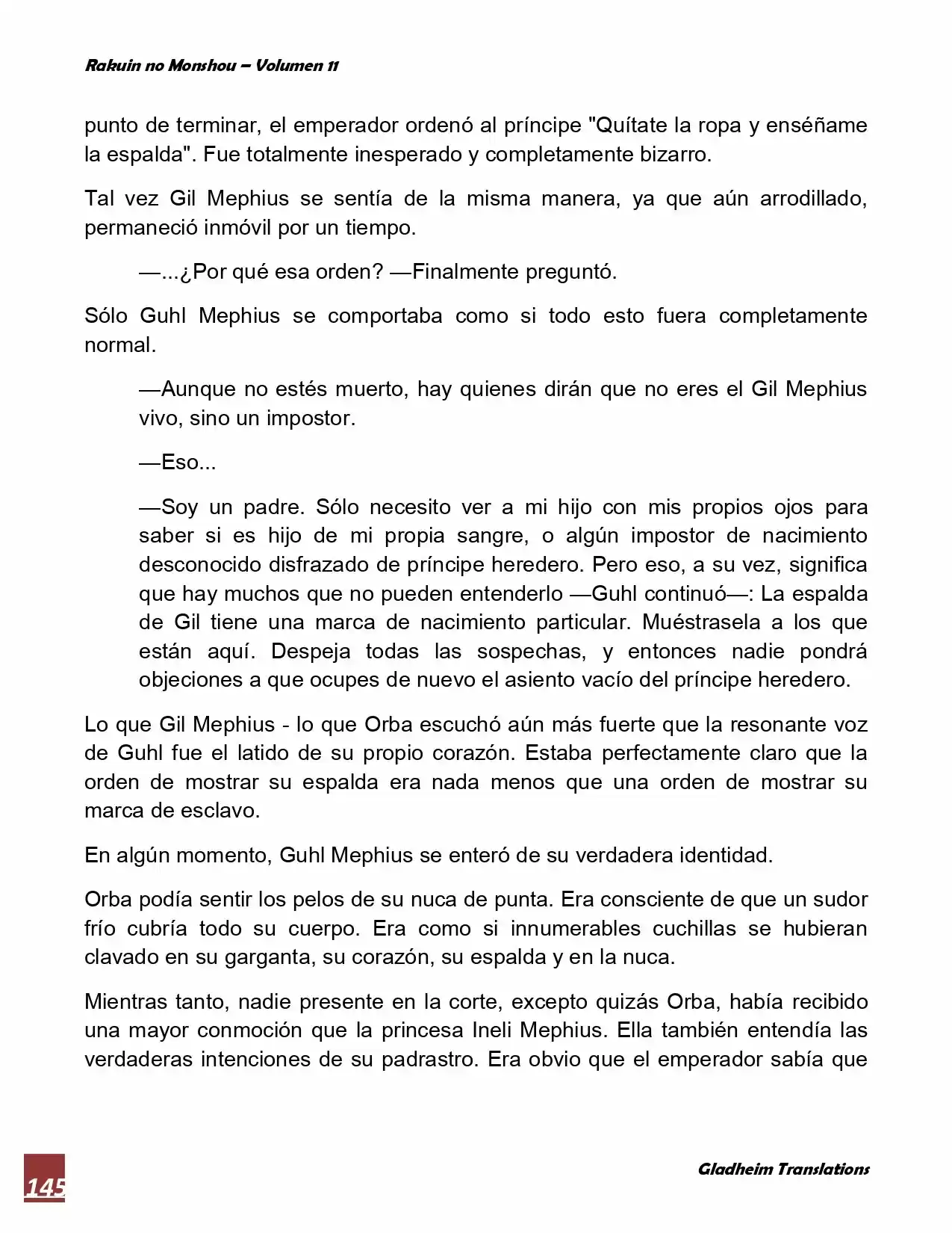 Rakuin No Monshou (Novela) - Capítulo 85 - Página 9 - LectorTMOo