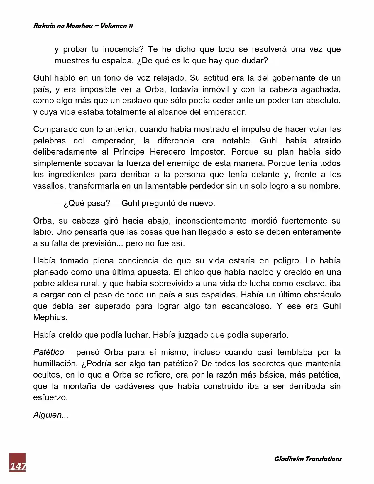 Rakuin No Monshou (Novela) - Capítulo 85 - Página 11 - LectorTMOo