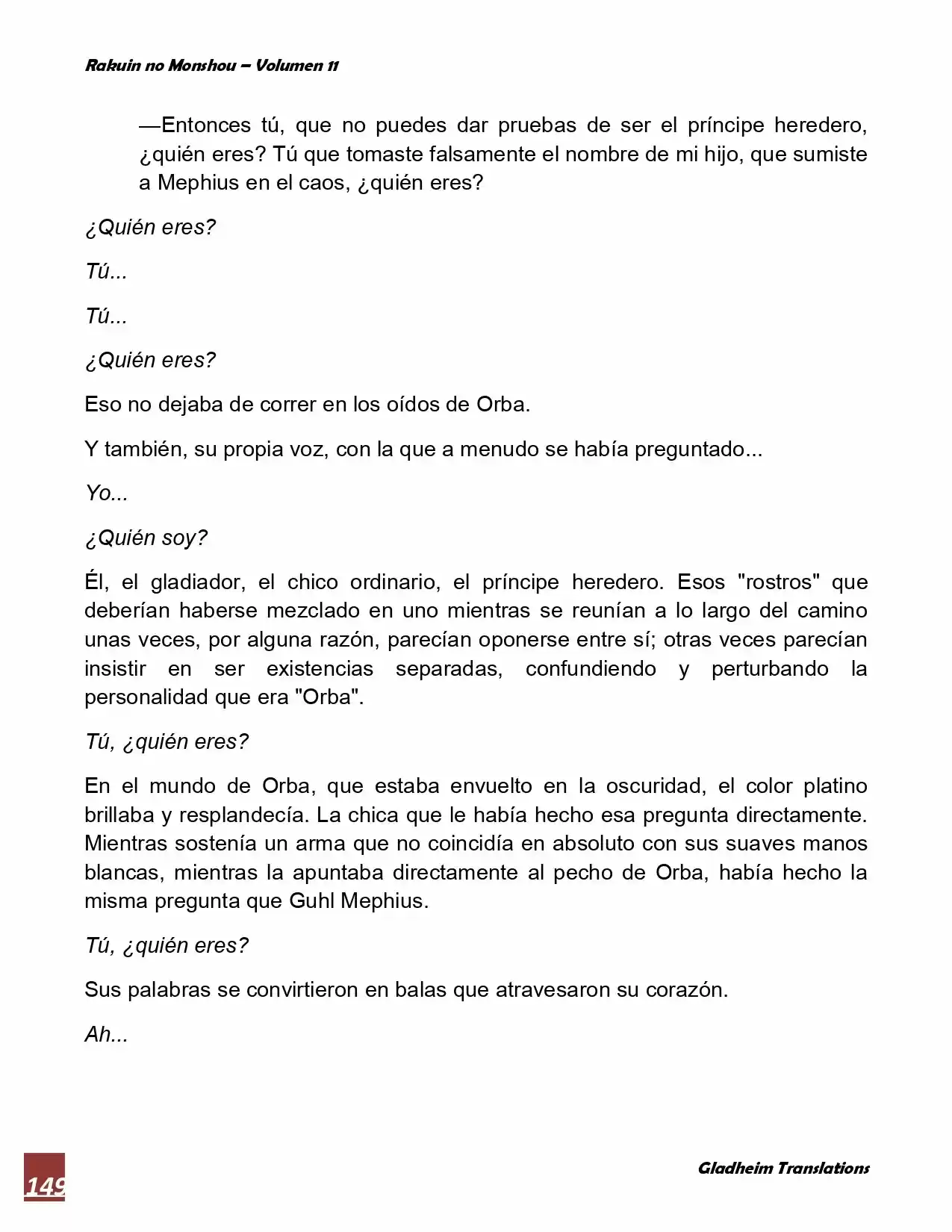 Rakuin No Monshou (Novela) - Capítulo 85 - Página 13 - LectorTMOo