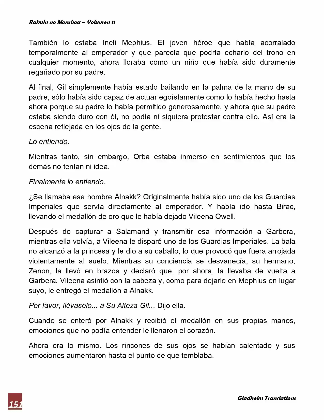 Rakuin No Monshou (Novela) - Capítulo 85 - Página 15 - LectorTMOo