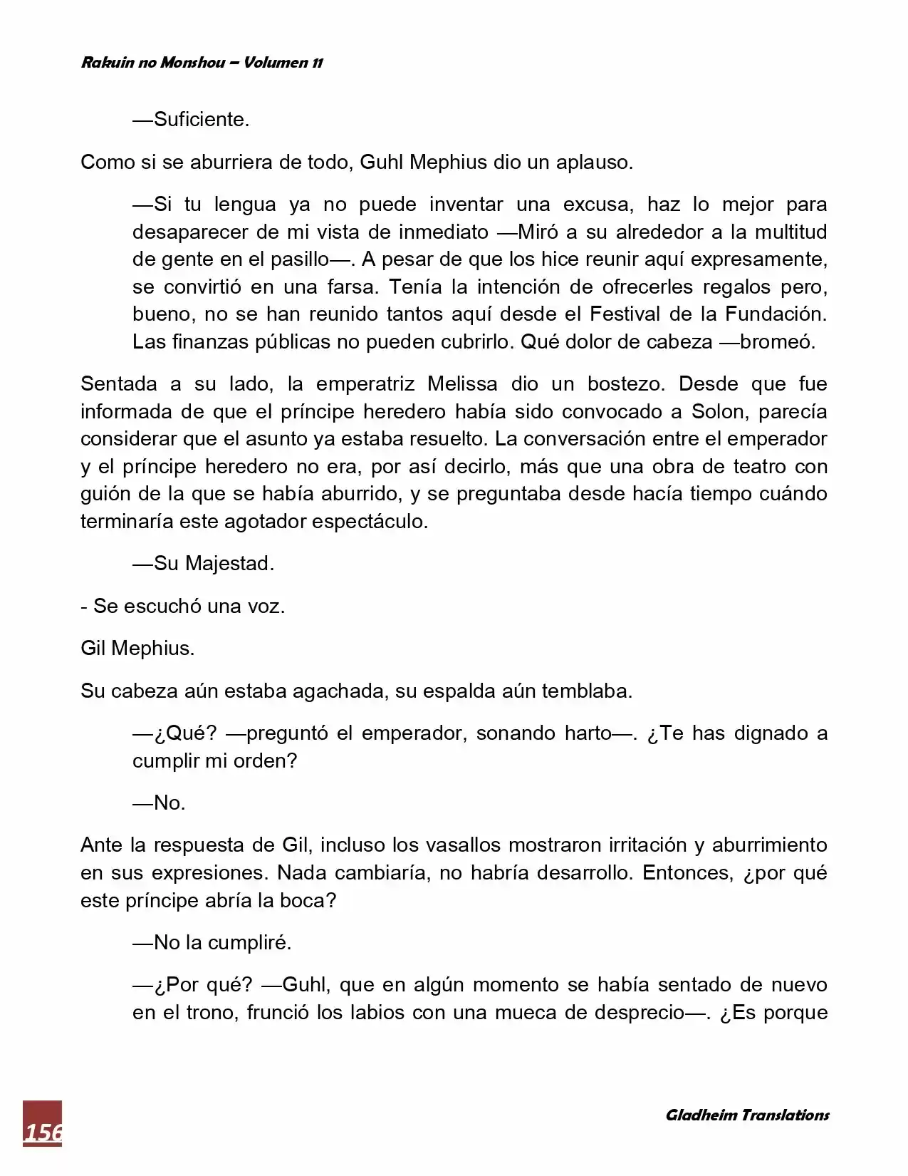 Rakuin No Monshou (Novela) - Capítulo 85 - Página 20 - LectorTMOo