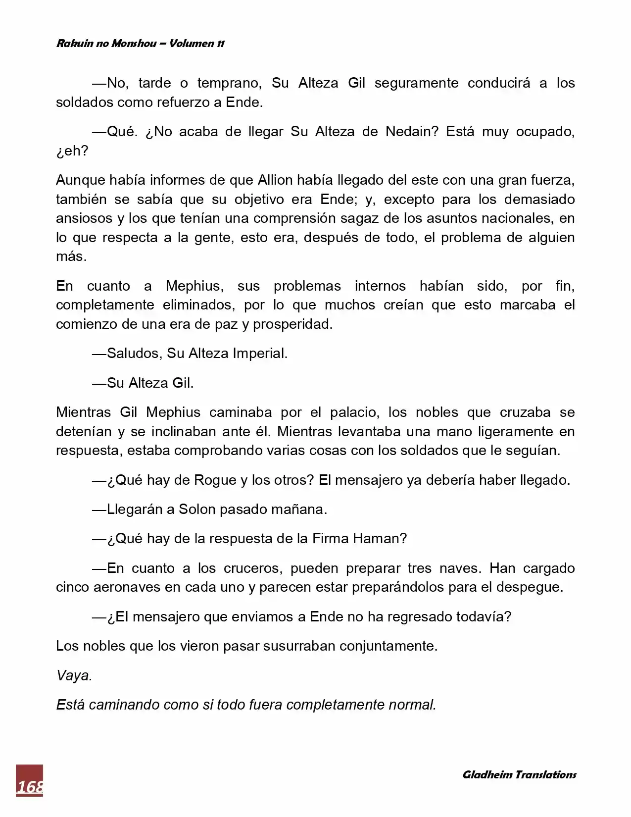 Rakuin No Monshou (Novela) - Capítulo 86 - Página 2 - LectorTMOo
