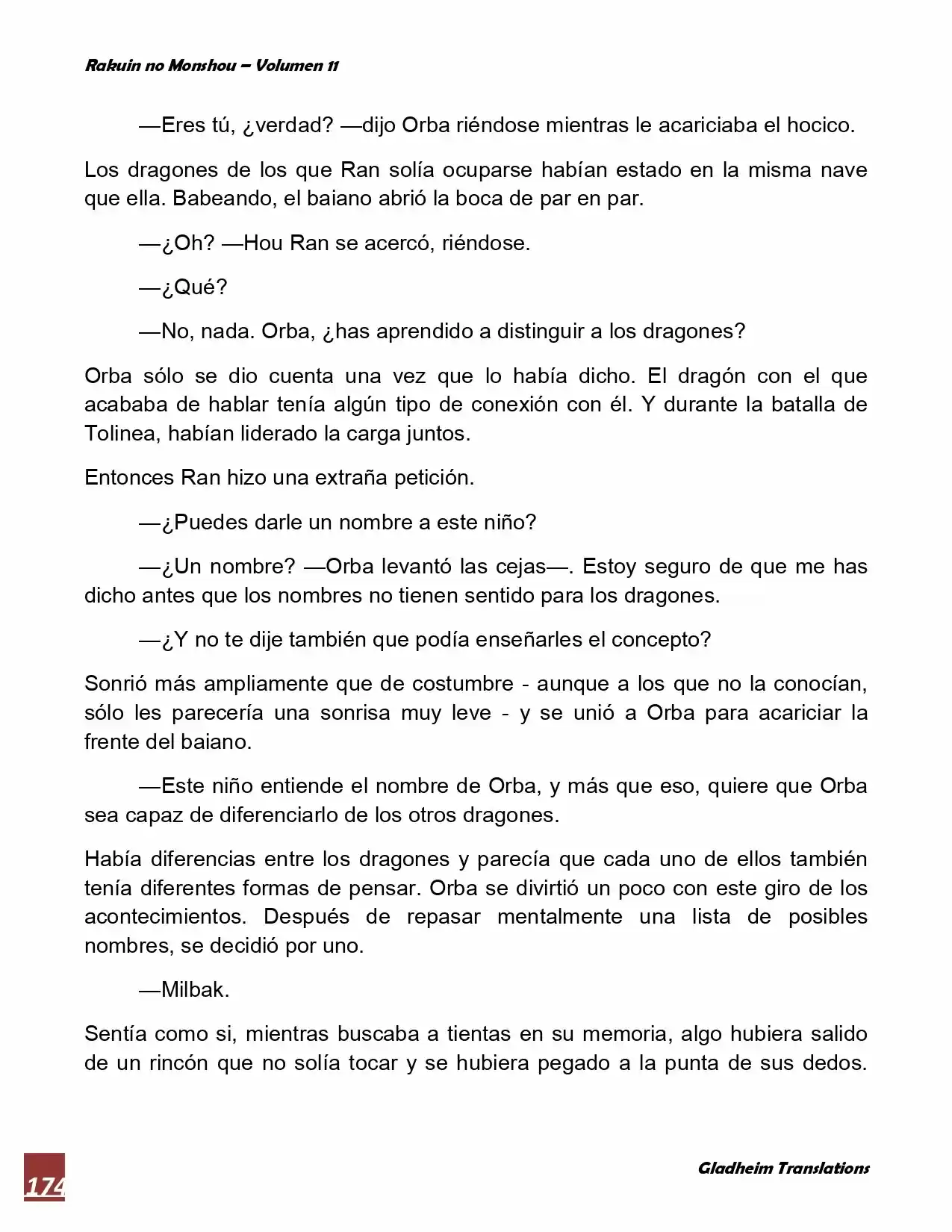 Rakuin No Monshou (Novela) - Capítulo 86 - Página 8 - LectorTMOo