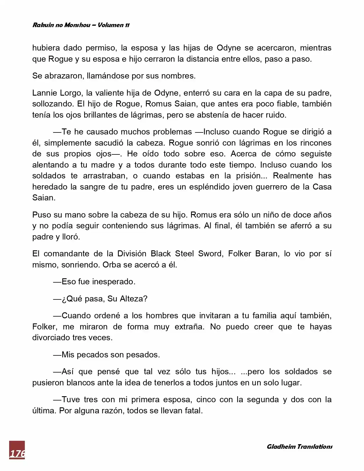 Rakuin No Monshou (Novela) - Capítulo 86 - Página 10 - LectorTMOo
