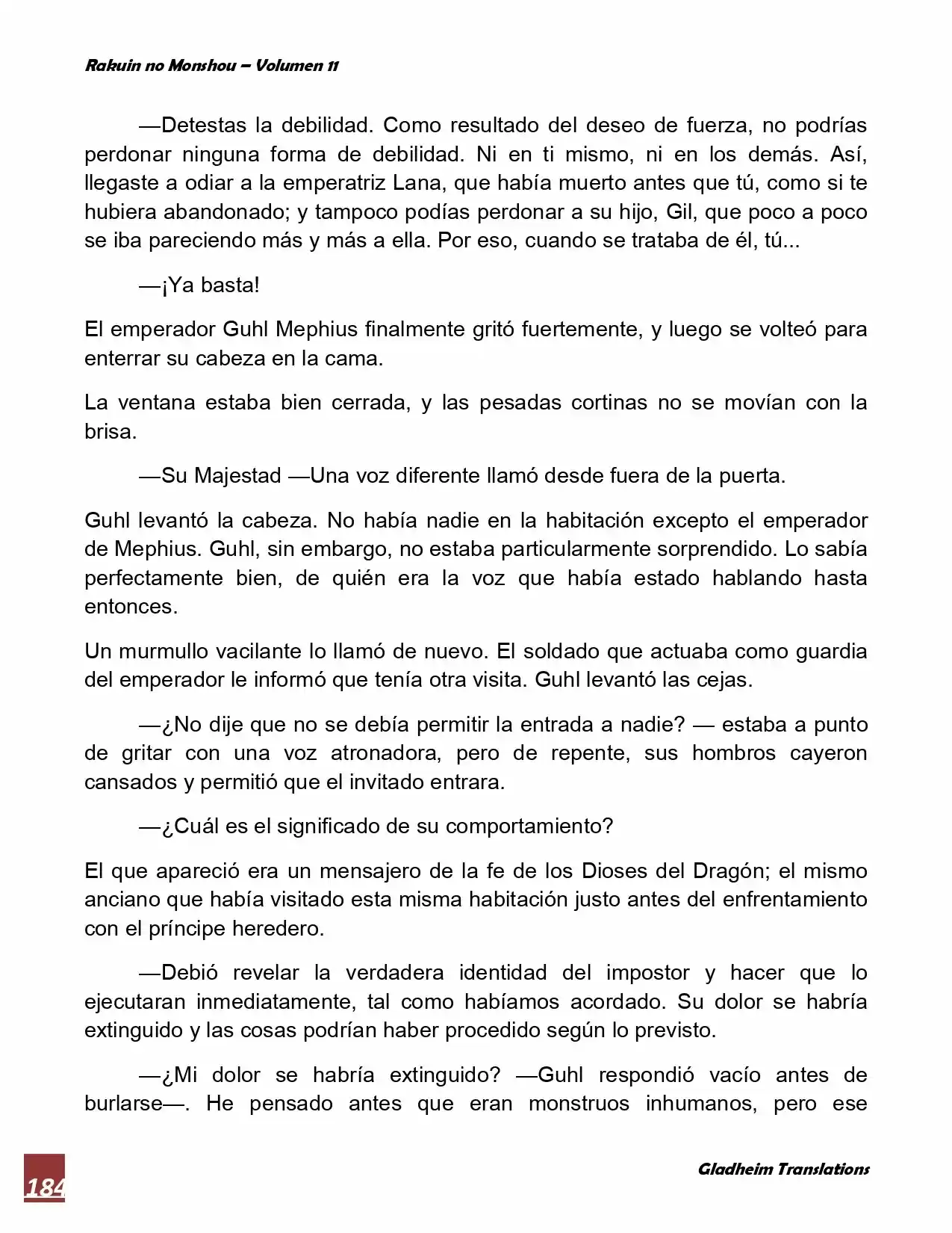 Rakuin No Monshou (Novela) - Capítulo 86 - Página 18 - LectorTMOo