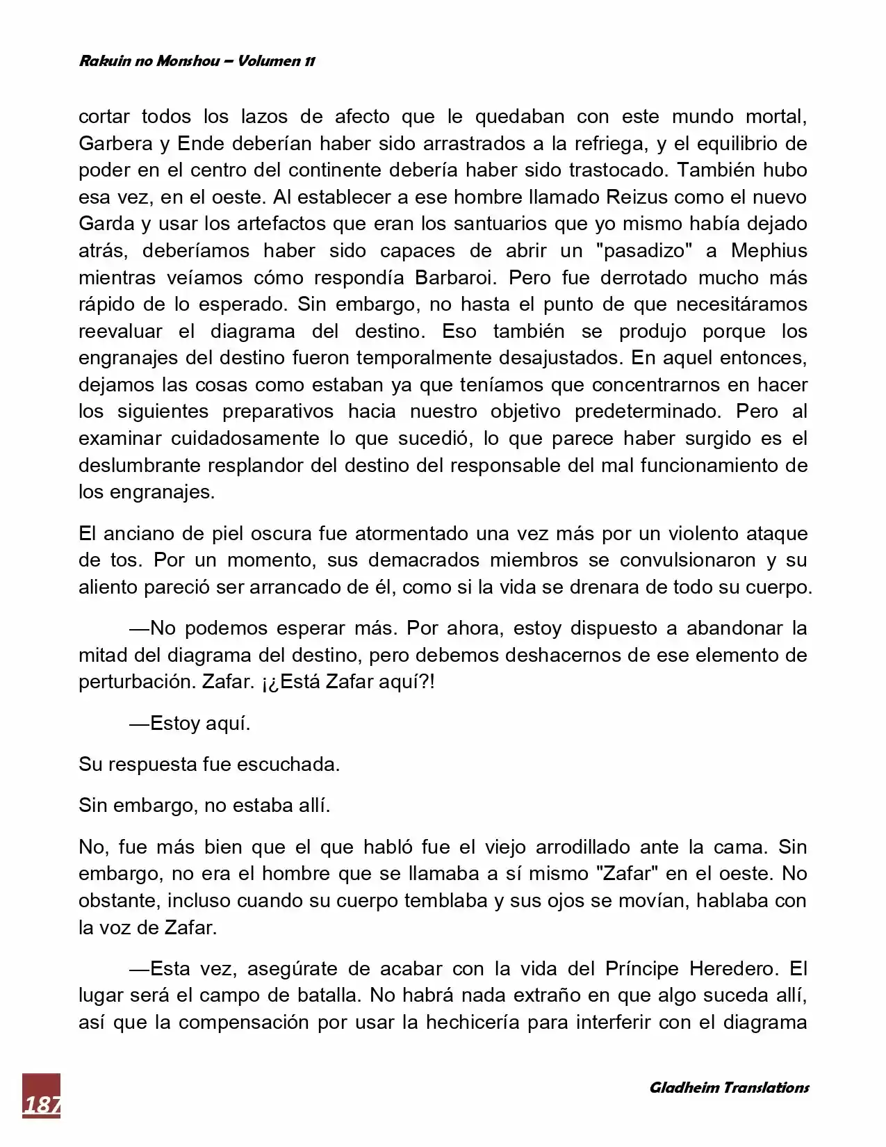 Rakuin No Monshou (Novela) - Capítulo 86 - Página 21 - LectorTMOo