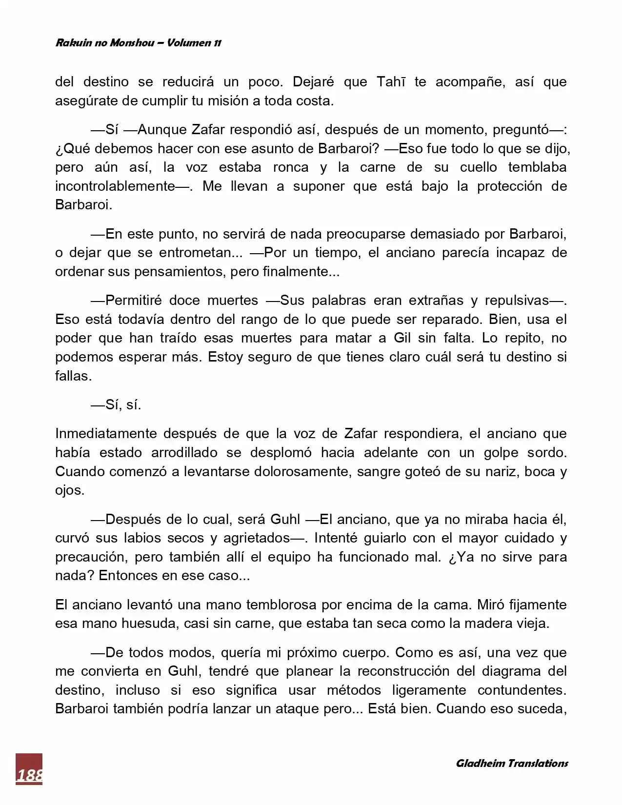 Rakuin No Monshou (Novela) - Capítulo 86 - Página 22 - LectorTMOo