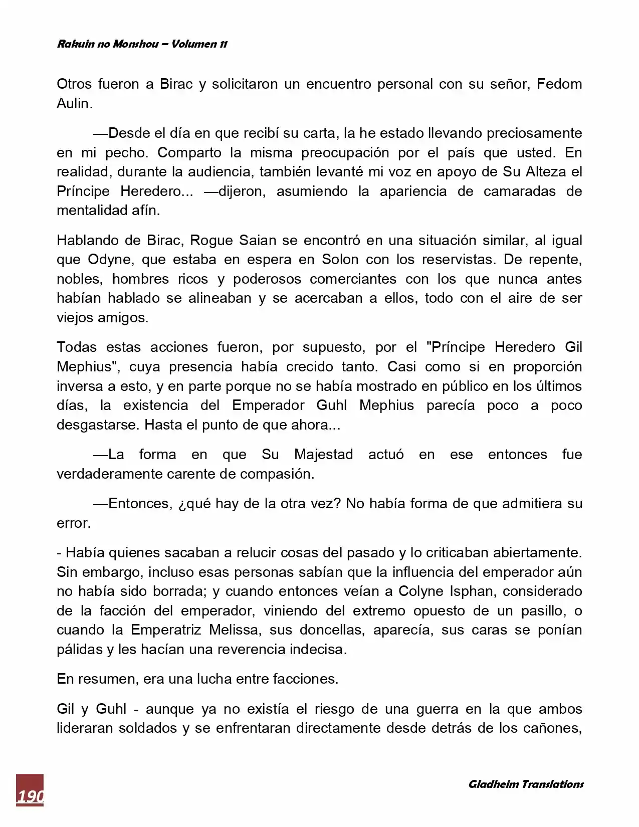 Rakuin No Monshou (Novela) - Capítulo 86 - Página 24 - LectorTMOo
