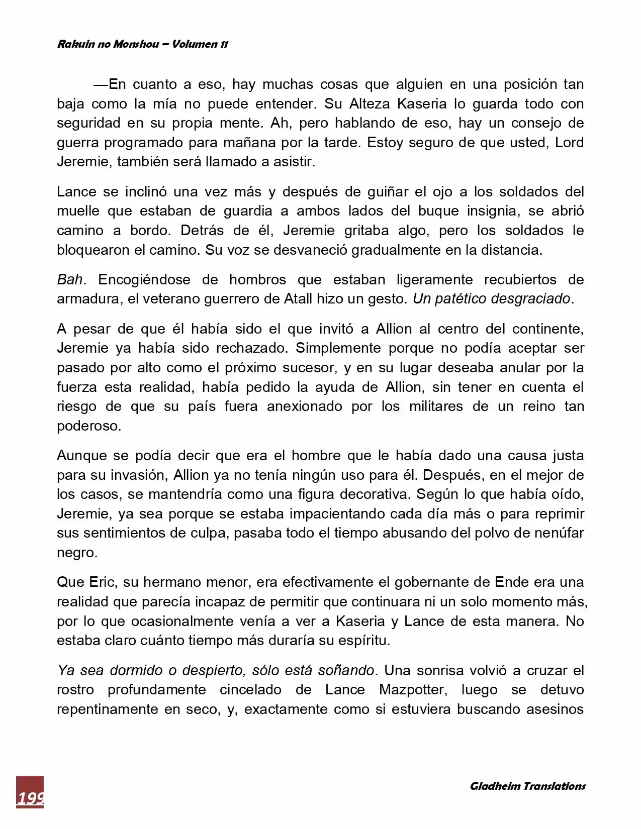 Rakuin No Monshou (Novela) - Capítulo 87 - Página 3 - LectorTMOo