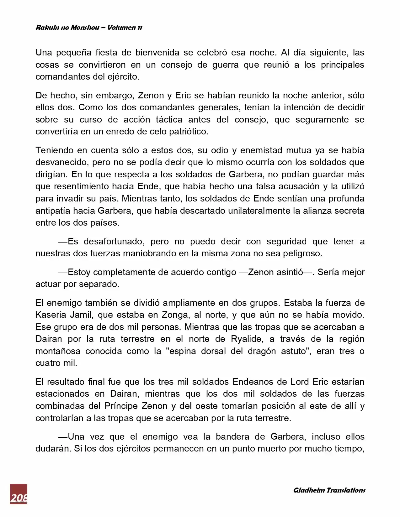 Rakuin No Monshou (Novela) - Capítulo 87 - Página 12 - LectorTMOo
