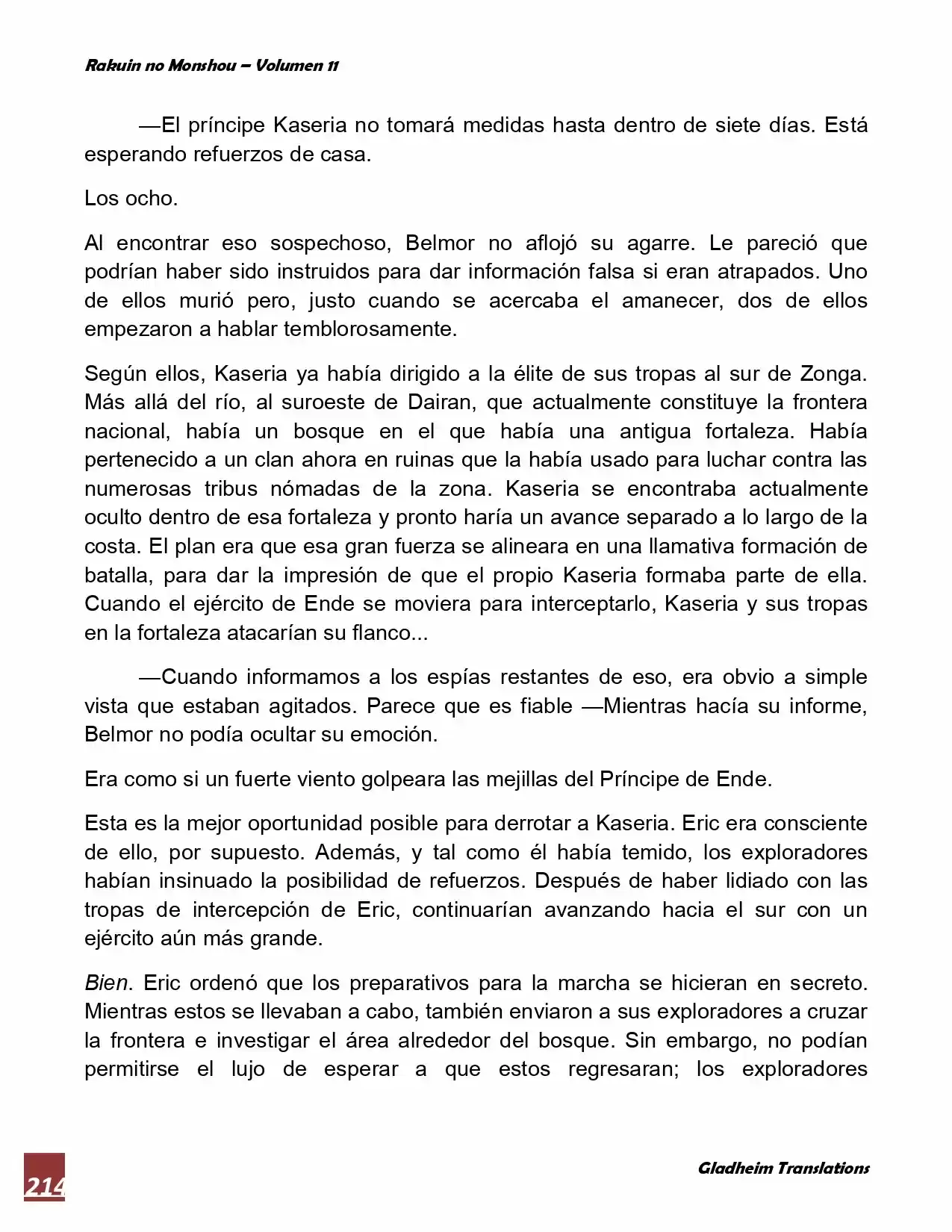 Rakuin No Monshou (Novela) - Capítulo 87 - Página 18 - LectorTMOo