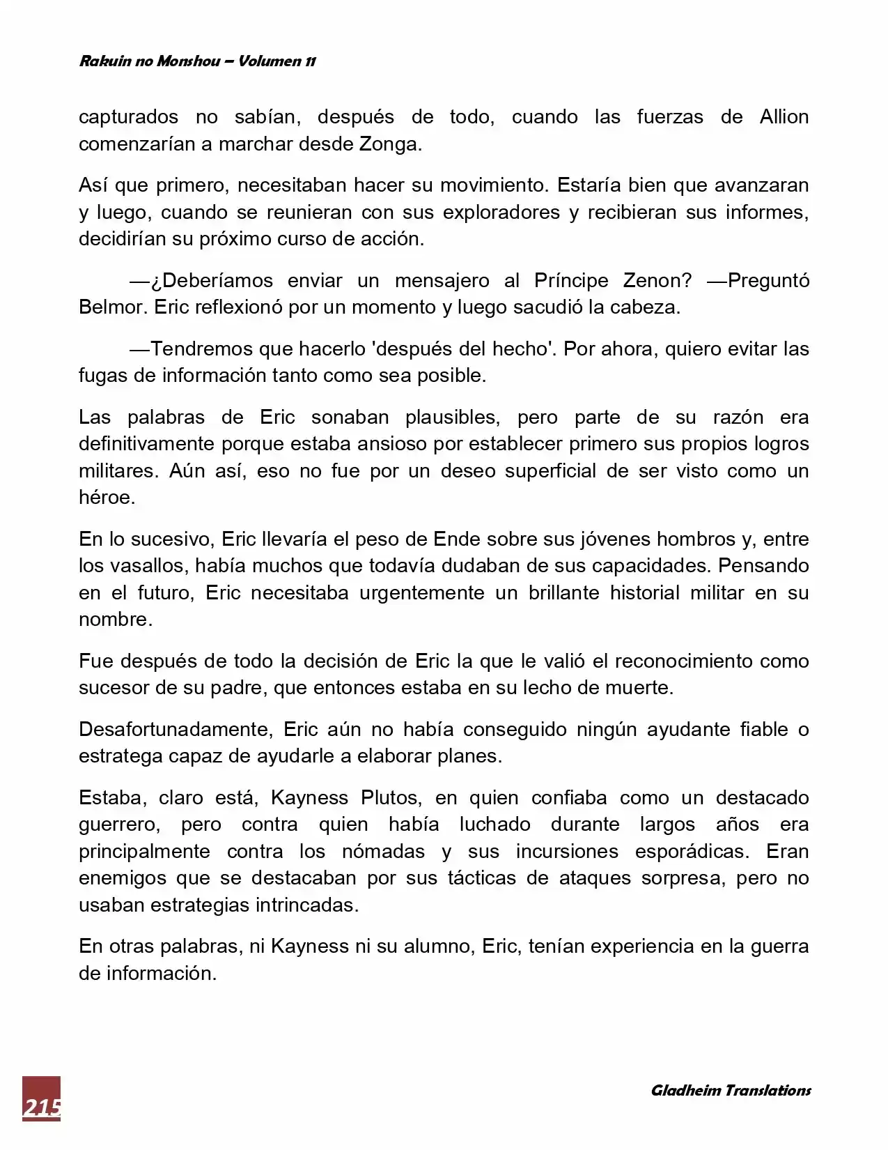 Rakuin No Monshou (Novela) - Capítulo 87 - Página 19 - LectorTMOo