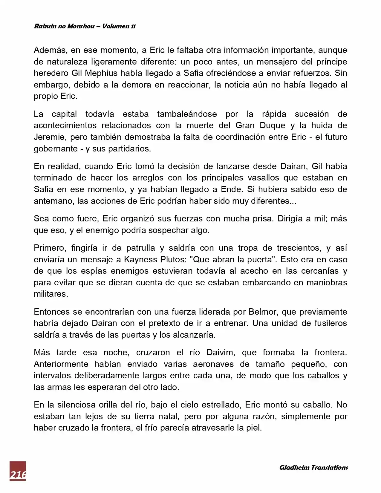 Rakuin No Monshou (Novela) - Capítulo 87 - Página 20 - LectorTMOo