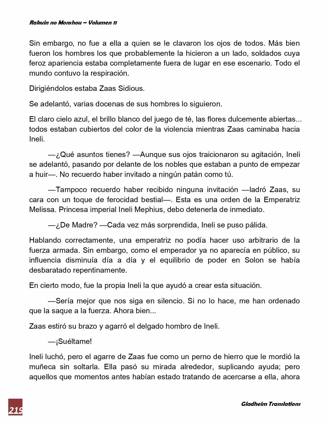 Rakuin No Monshou (Novela) - Capítulo 87 - Página 23 - LectorTMOo