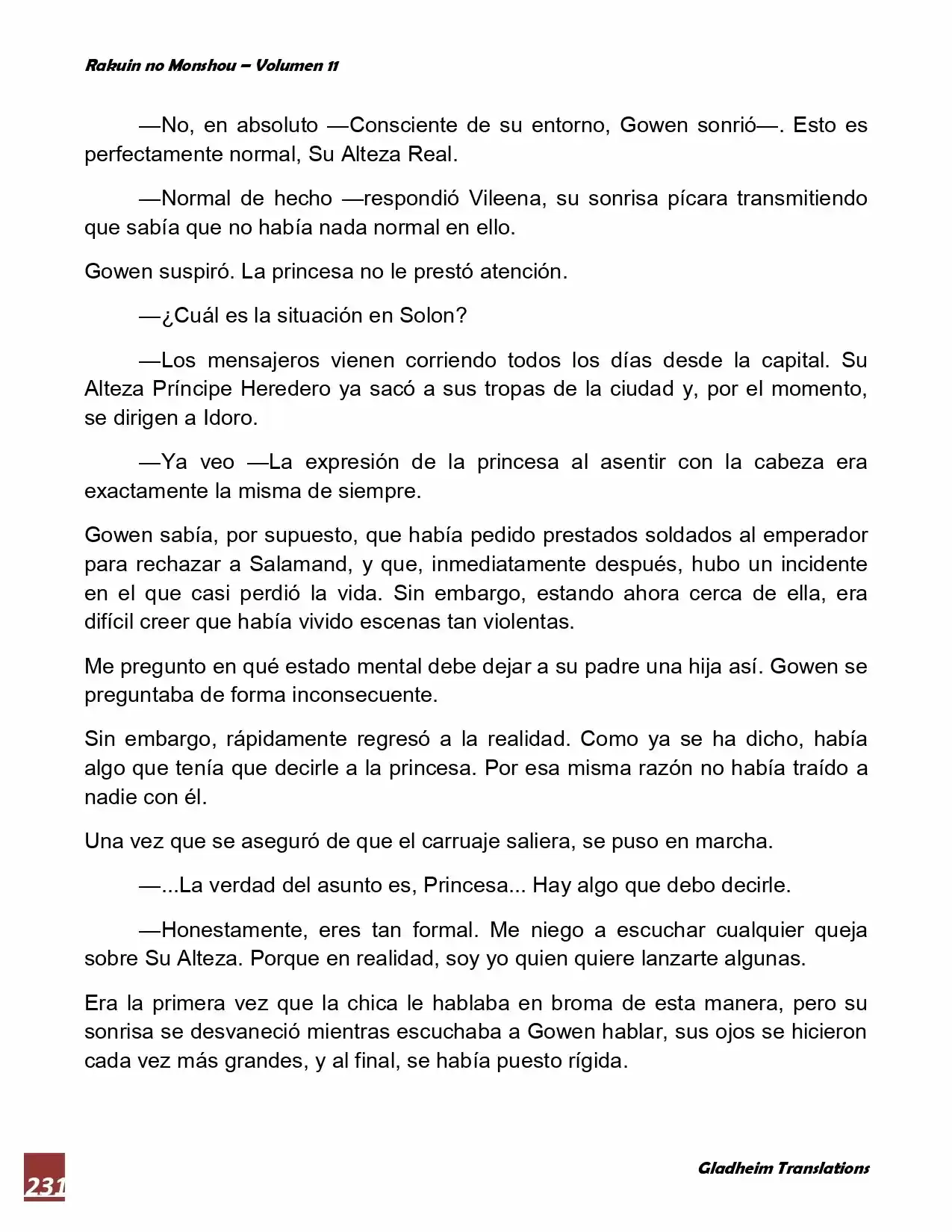 Rakuin No Monshou (Novela) - Capítulo 87 - Página 35 - LectorTMOo