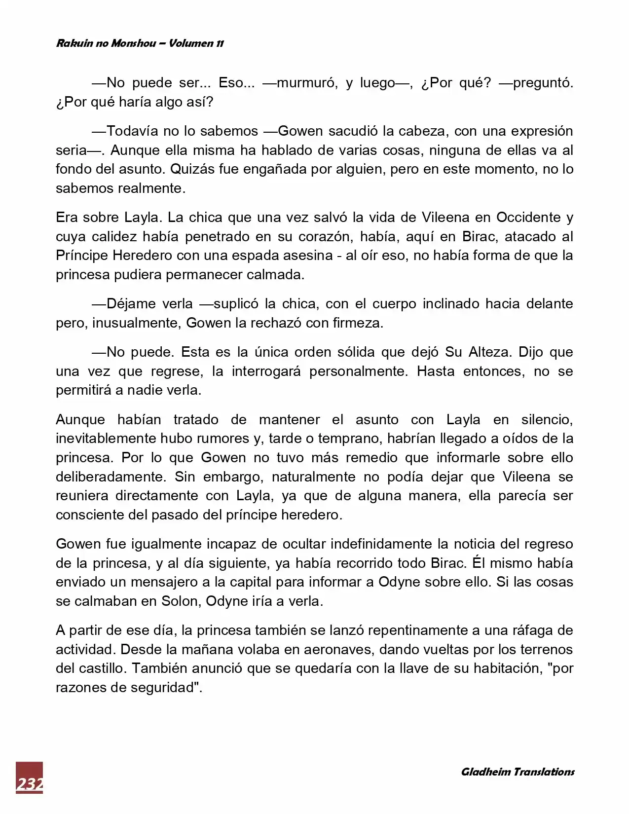 Rakuin No Monshou (Novela) - Capítulo 87 - Página 36 - LectorTMOo
