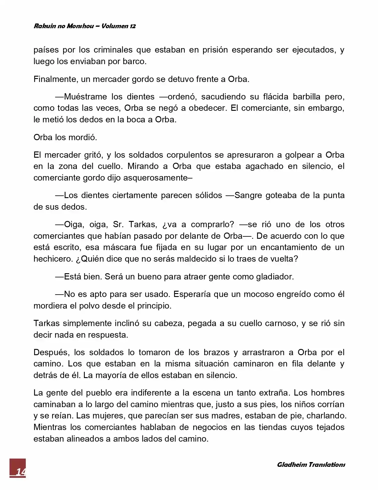Rakuin No Monshou (Novela) - Capítulo 88 - Página 14 - LectorTMOo