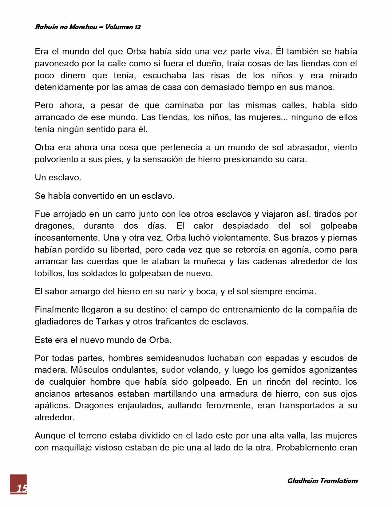 Rakuin No Monshou (Novela) - Capítulo 88 - Página 15 - LectorTMOo