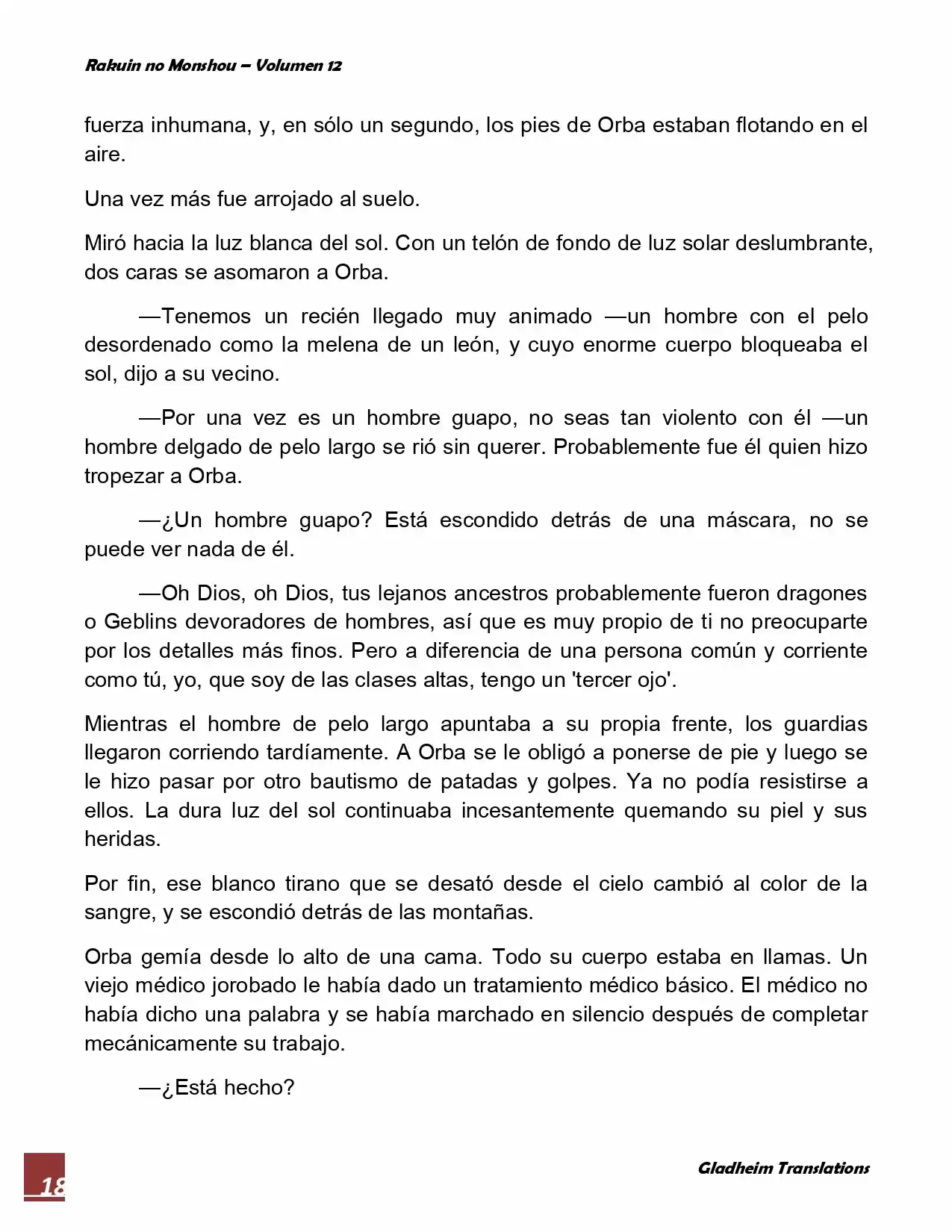 Rakuin No Monshou (Novela) - Capítulo 88 - Página 18 - LectorTMOo