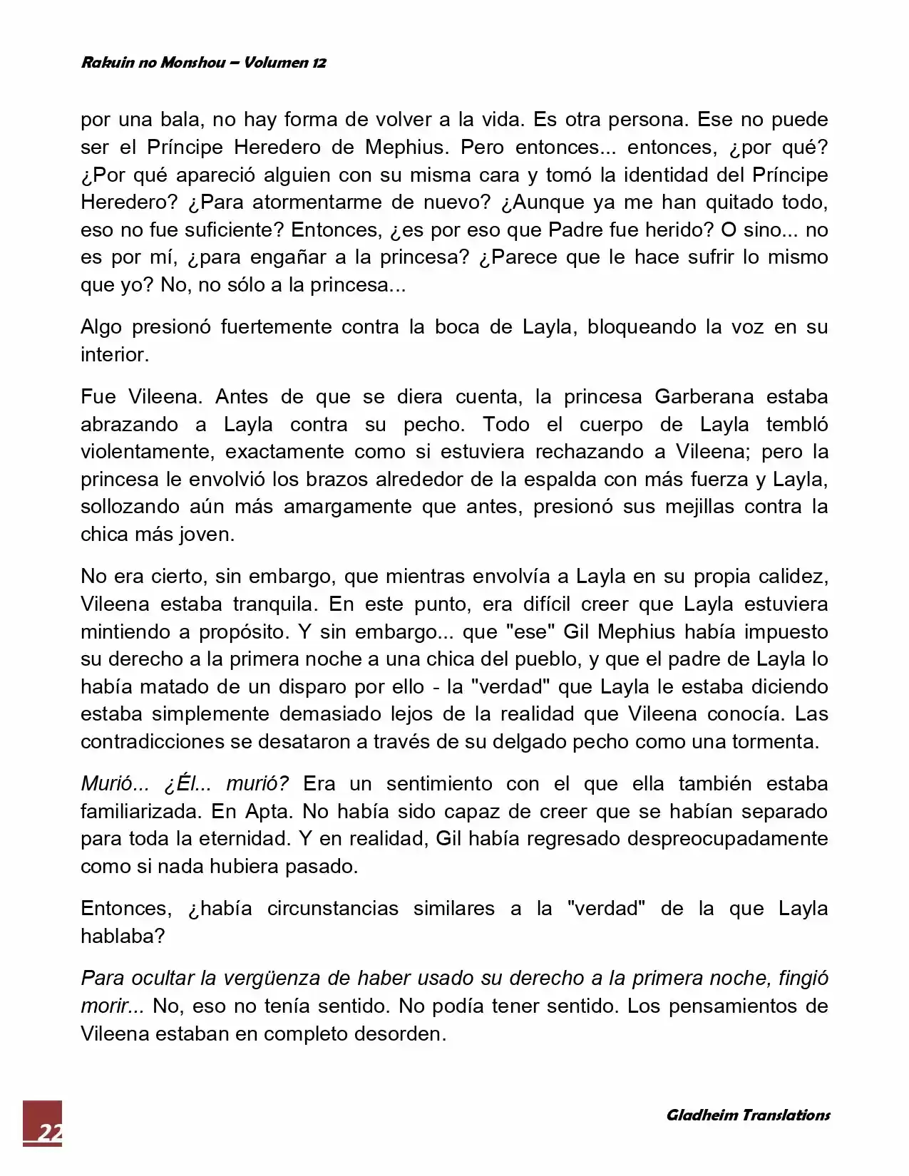 Rakuin No Monshou (Novela) - Capítulo 89 - Página 2 - LectorTMOo