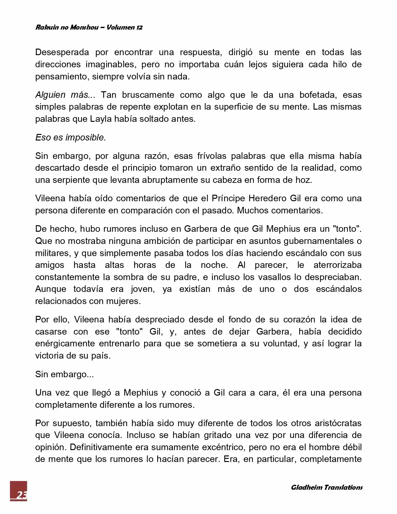 Rakuin No Monshou (Novela) - Capítulo 89 - Página 3 - LectorTMOo