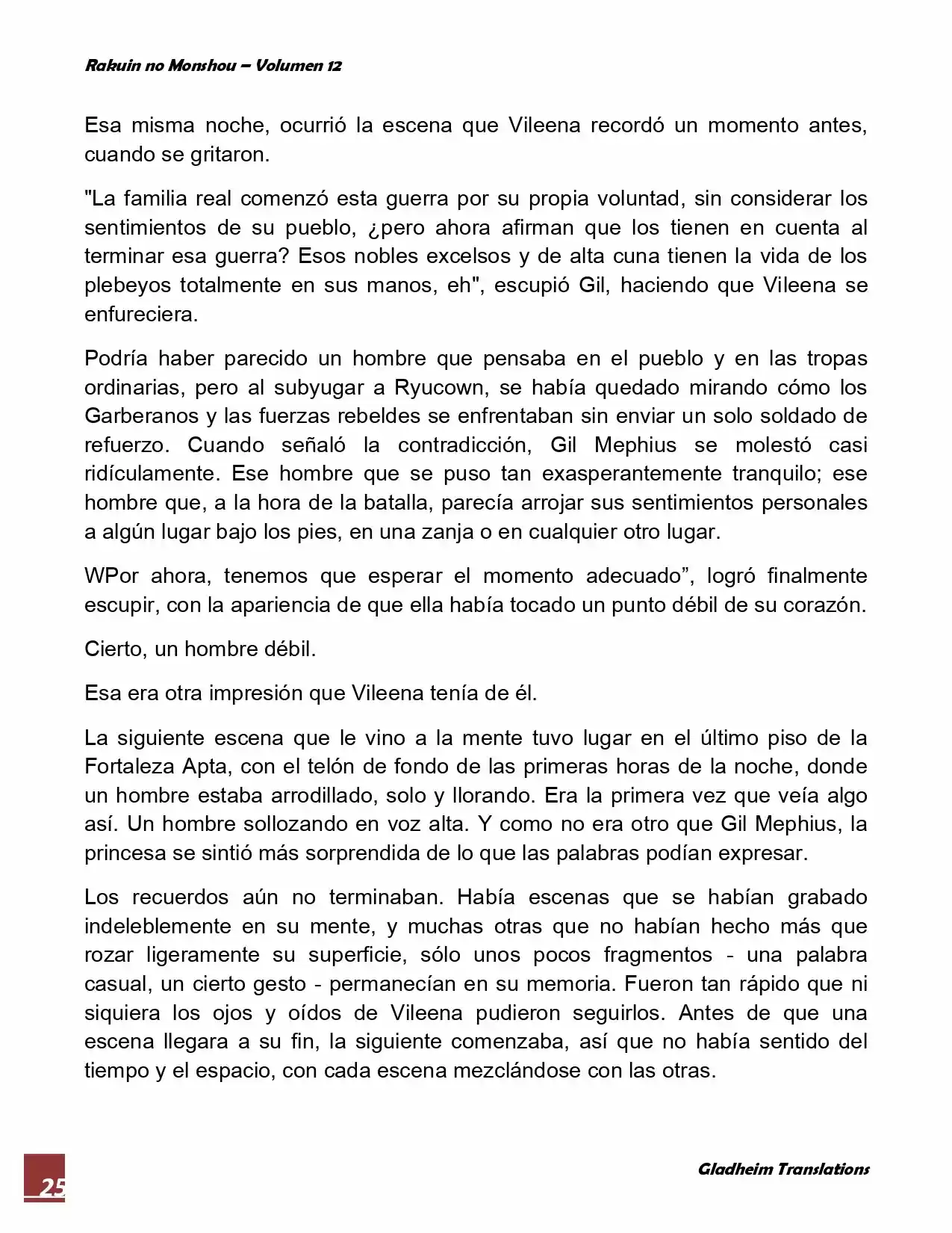 Rakuin No Monshou (Novela) - Capítulo 89 - Página 5 - LectorTMOo