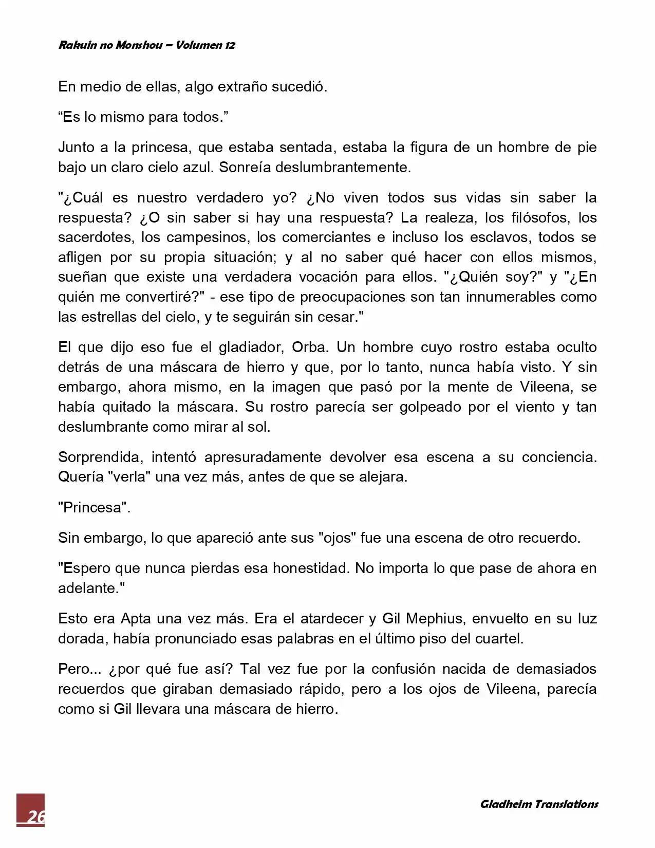 Rakuin No Monshou (Novela) - Capítulo 89 - Página 6 - LectorTMOo