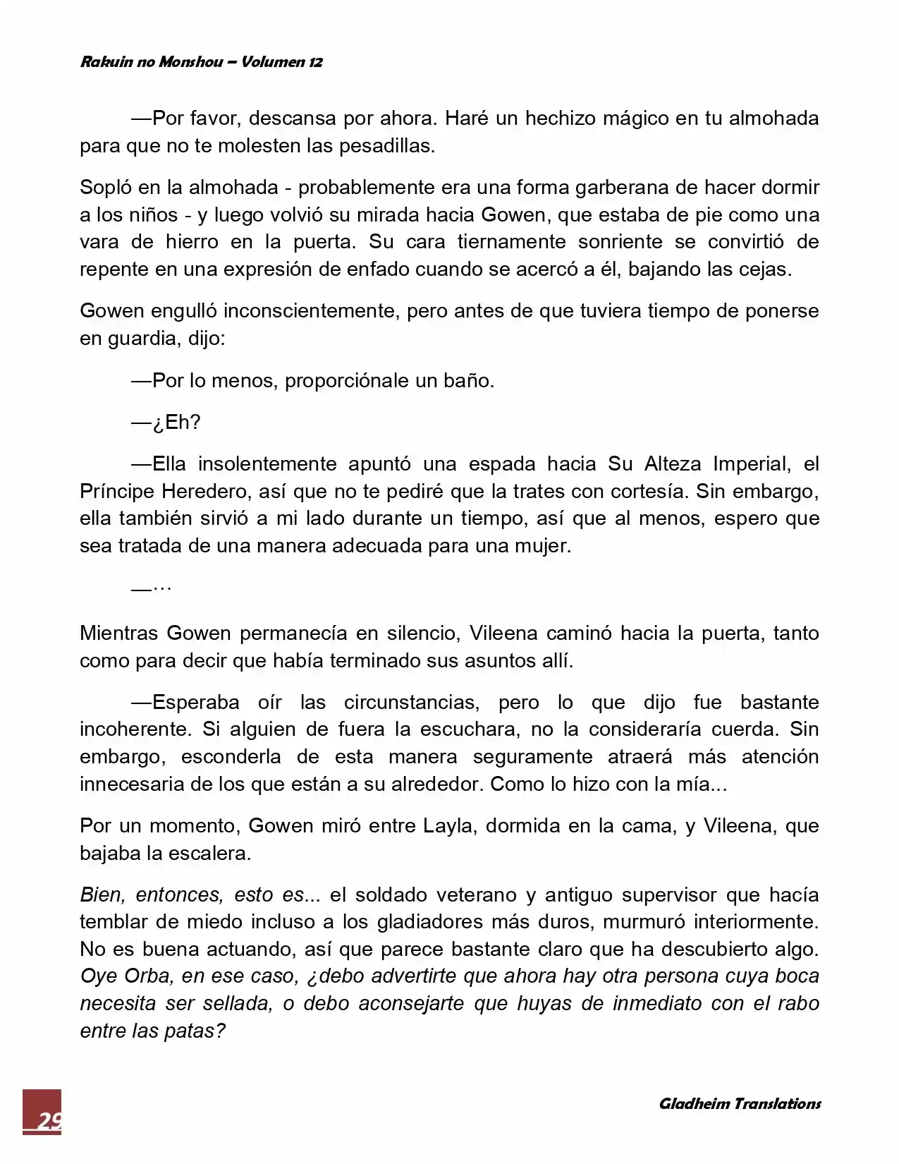 Rakuin No Monshou (Novela) - Capítulo 89 - Página 9 - LectorTMOo