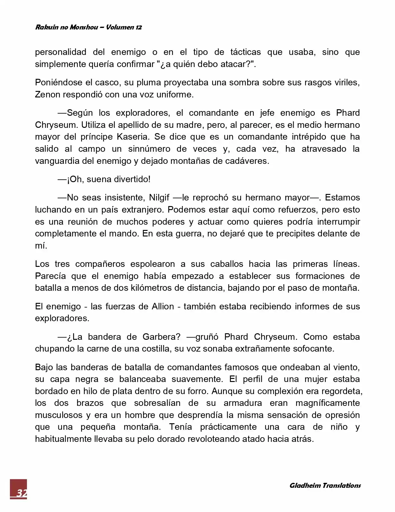 Rakuin No Monshou (Novela) - Capítulo 89 - Página 12 - LectorTMOo