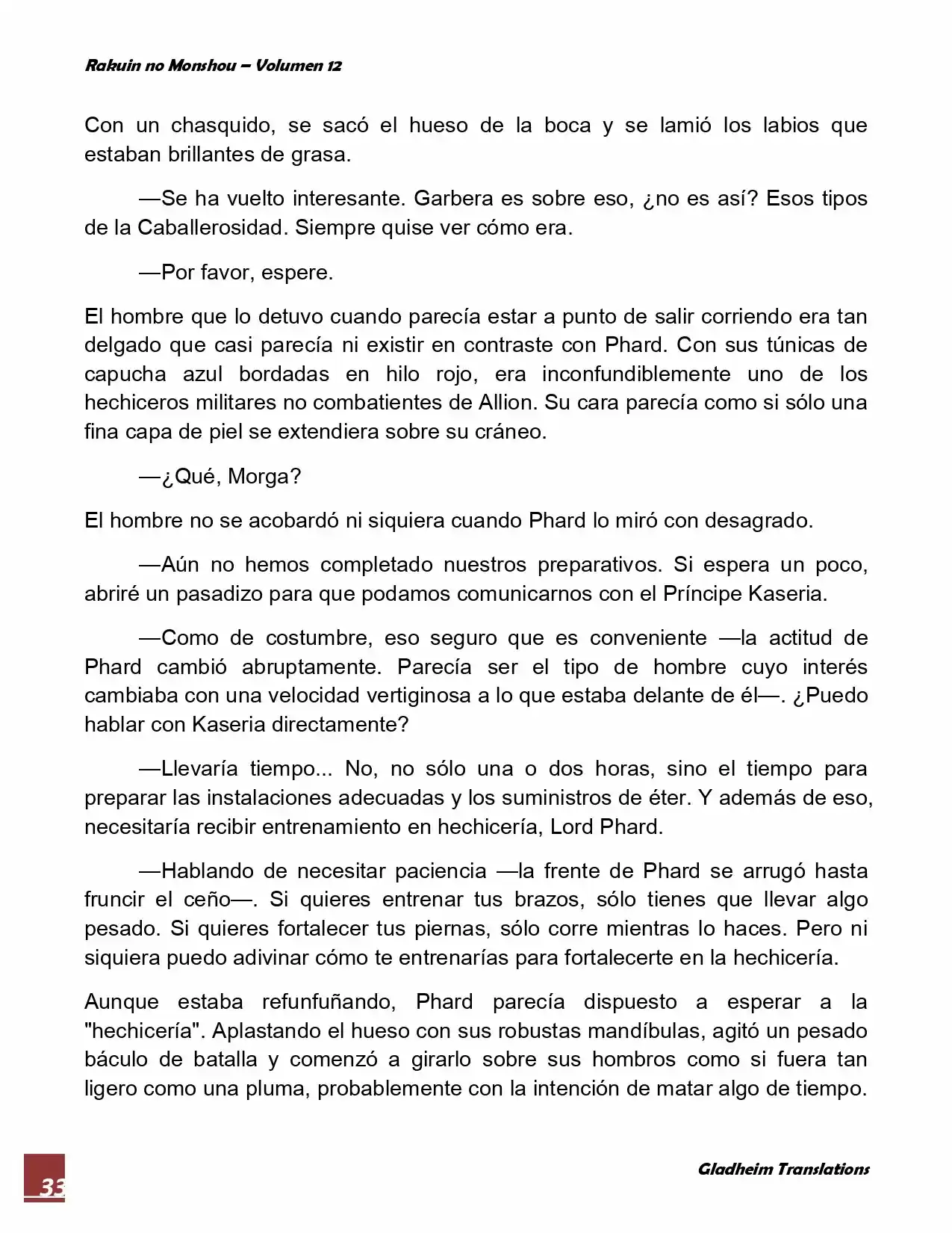 Rakuin No Monshou (Novela) - Capítulo 89 - Página 13 - LectorTMOo