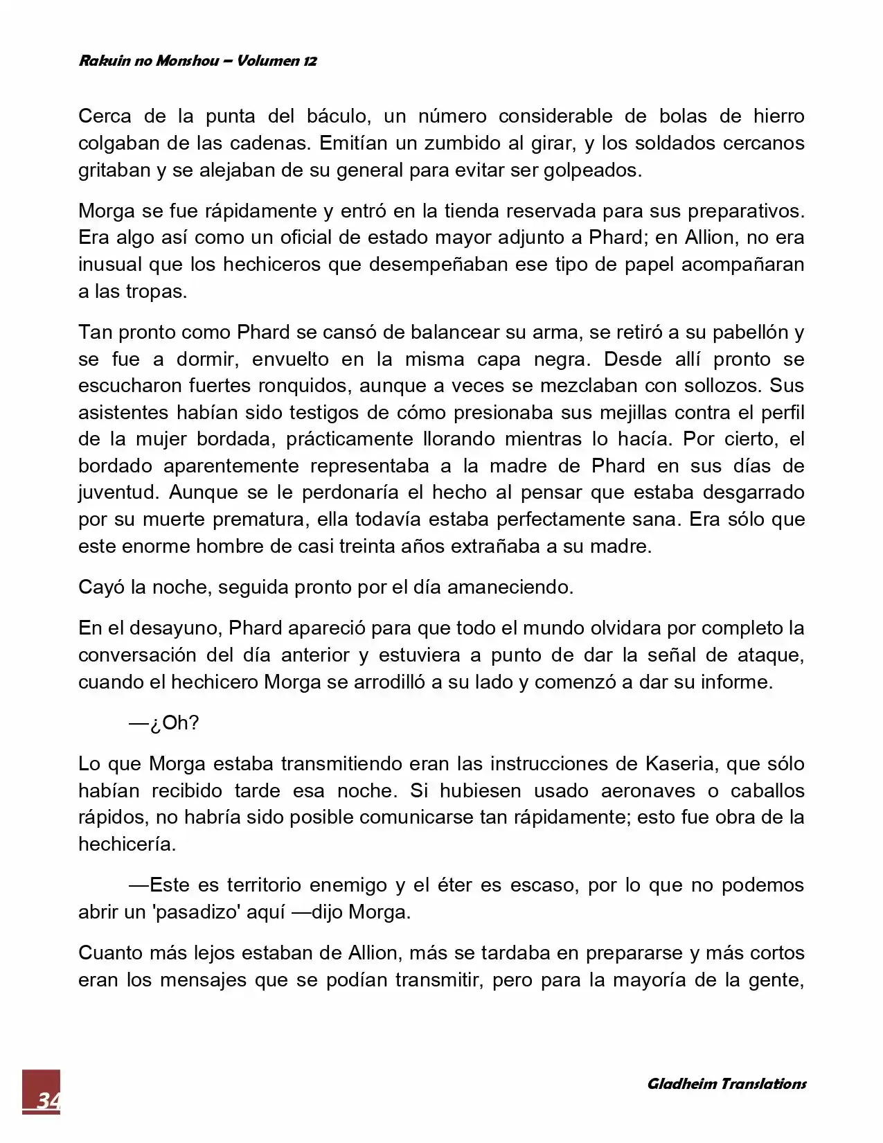 Rakuin No Monshou (Novela) - Capítulo 89 - Página 14 - LectorTMOo