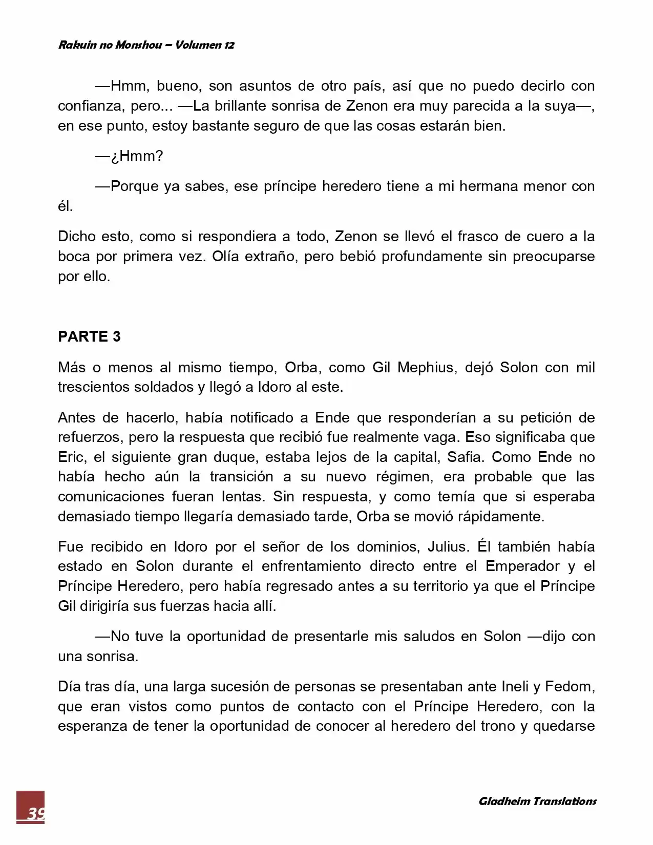 Rakuin No Monshou (Novela) - Capítulo 89 - Página 19 - LectorTMOo