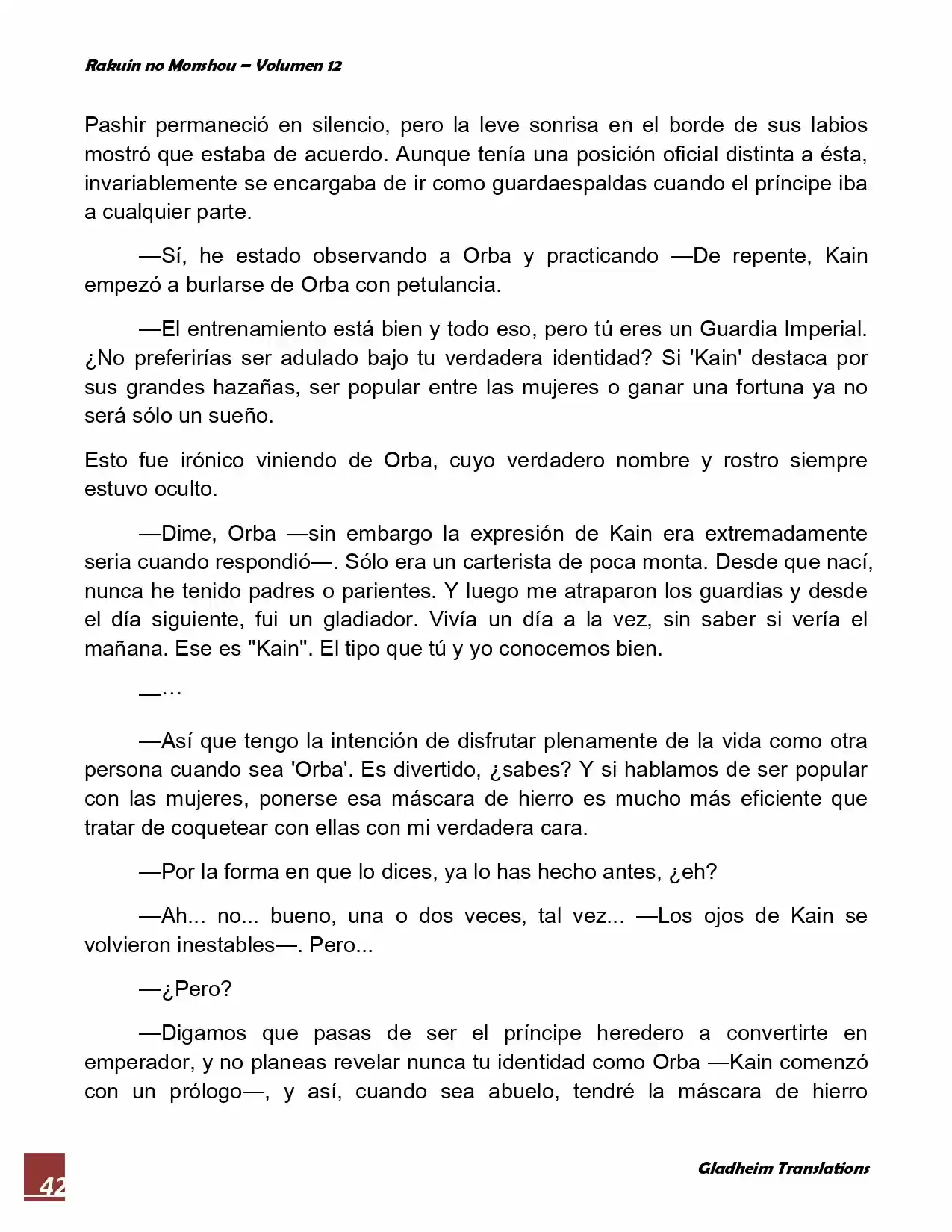Rakuin No Monshou (Novela) - Capítulo 89 - Página 22 - LectorTMOo
